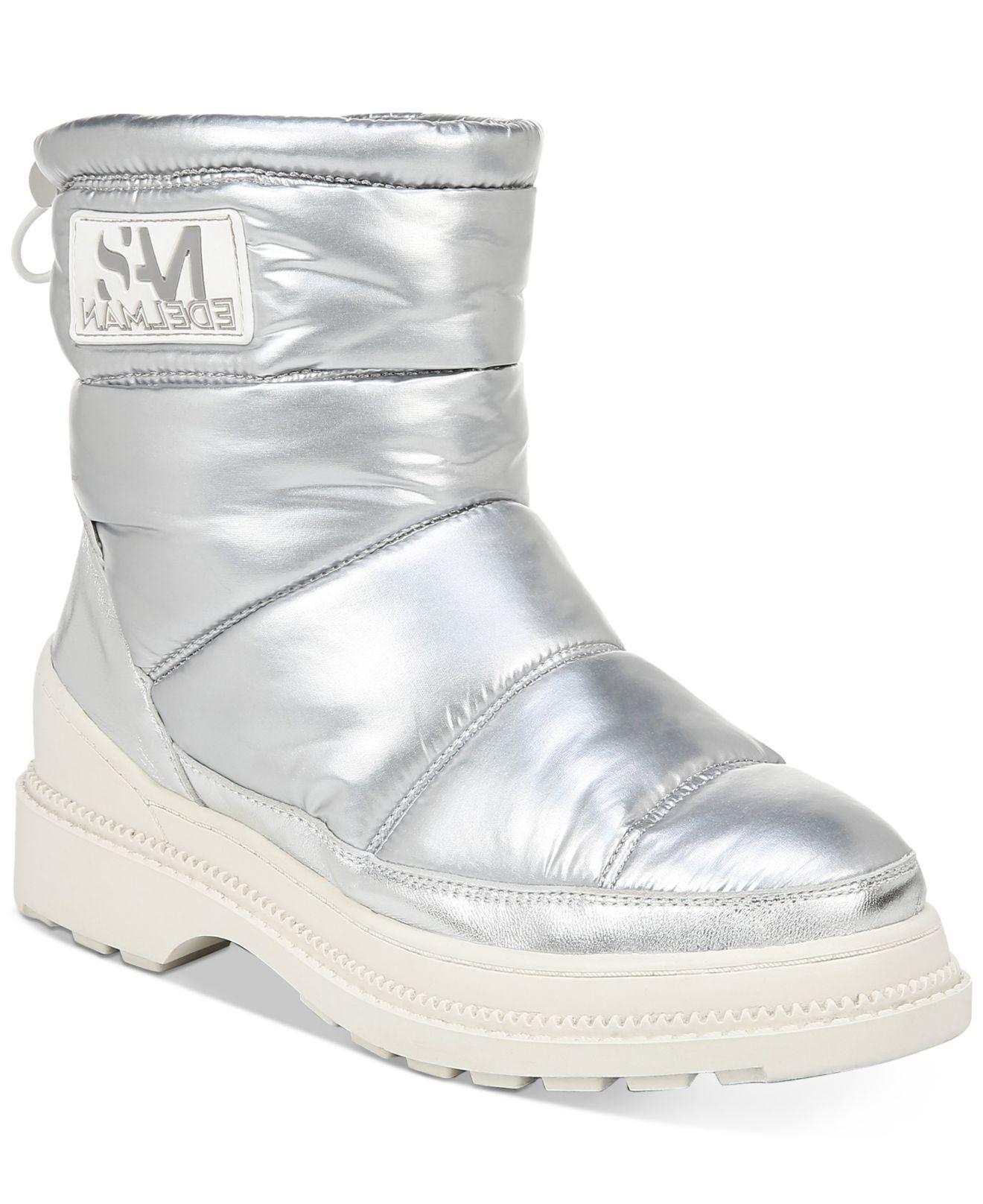 sam edelman silver boots