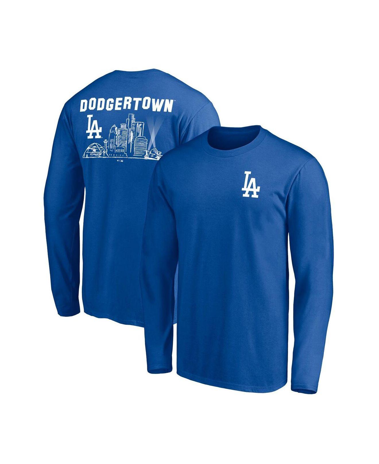 Fanatics Royal Los Angeles Dodgers Hometown Collection Dodgertown Long  Sleeve T-shirt in Blue for Men