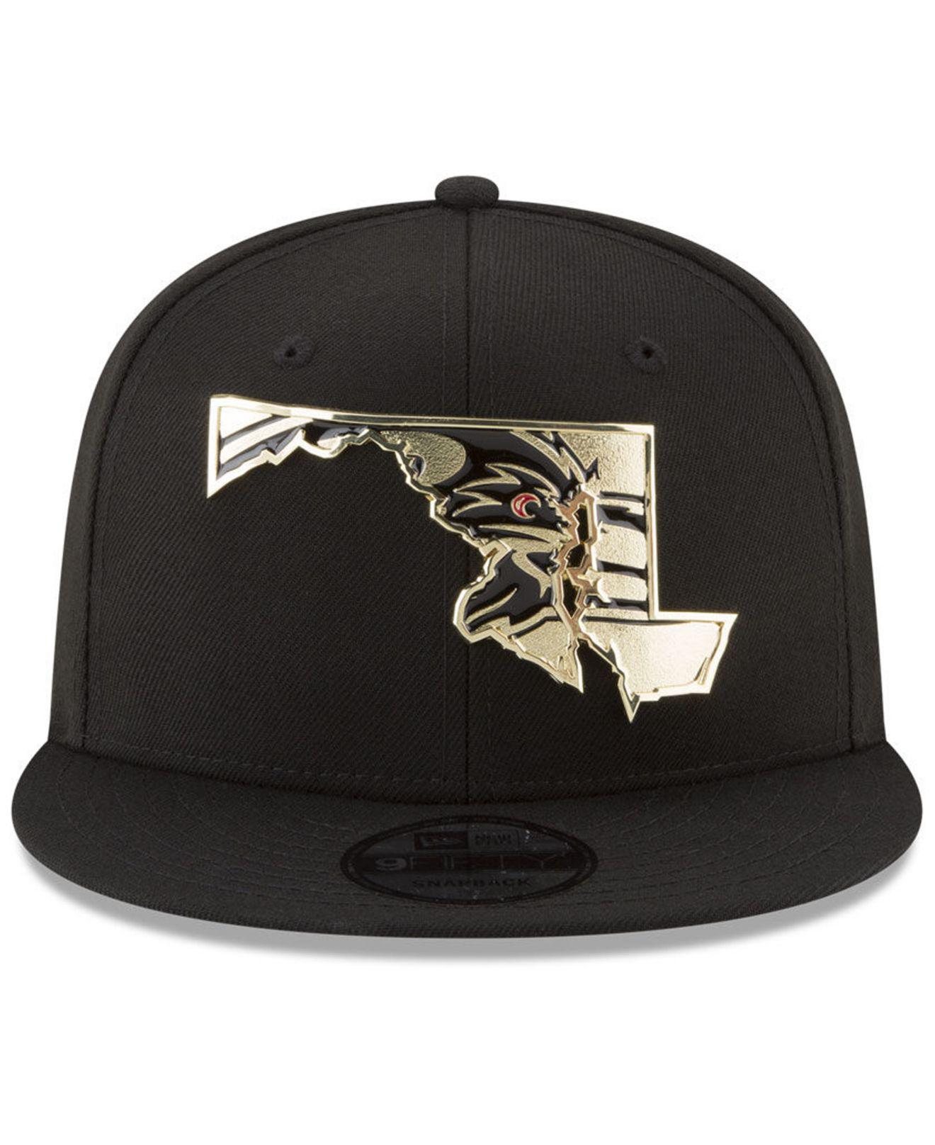 KTZ Synthetic Baltimore Ravens Gold 