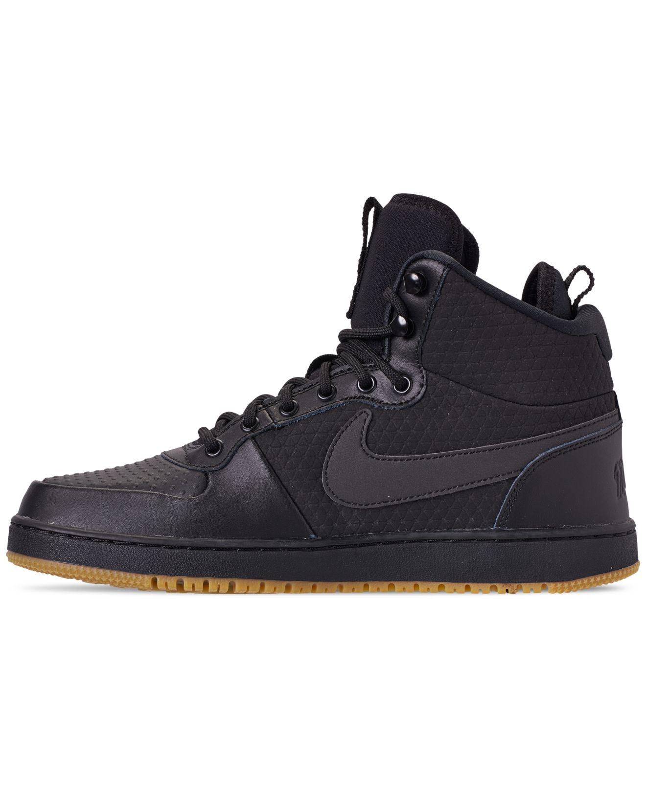 men's ebernon mid casual sneakers from finish line