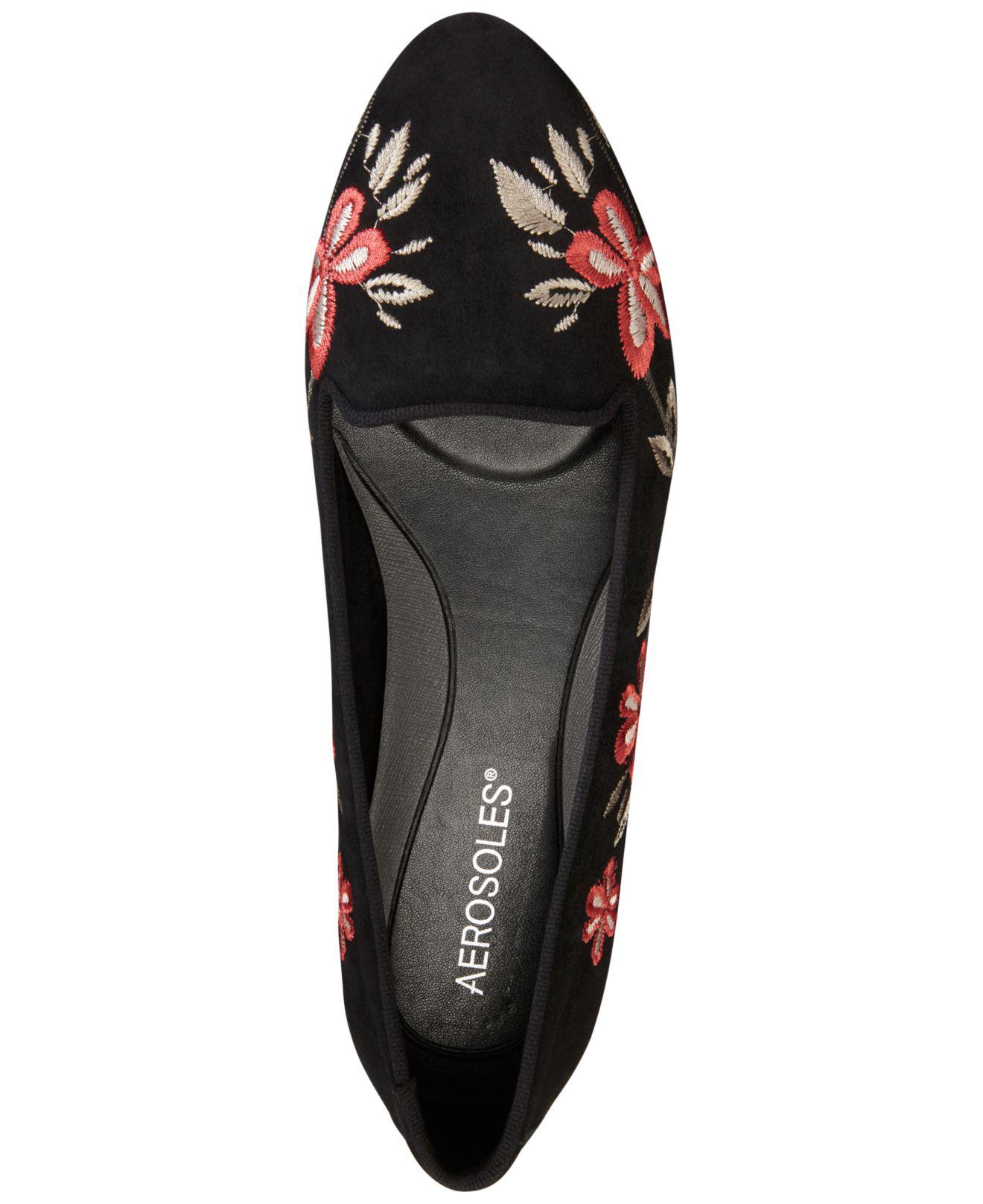 Lyst Aerosoles Cosmetology Flats in Black