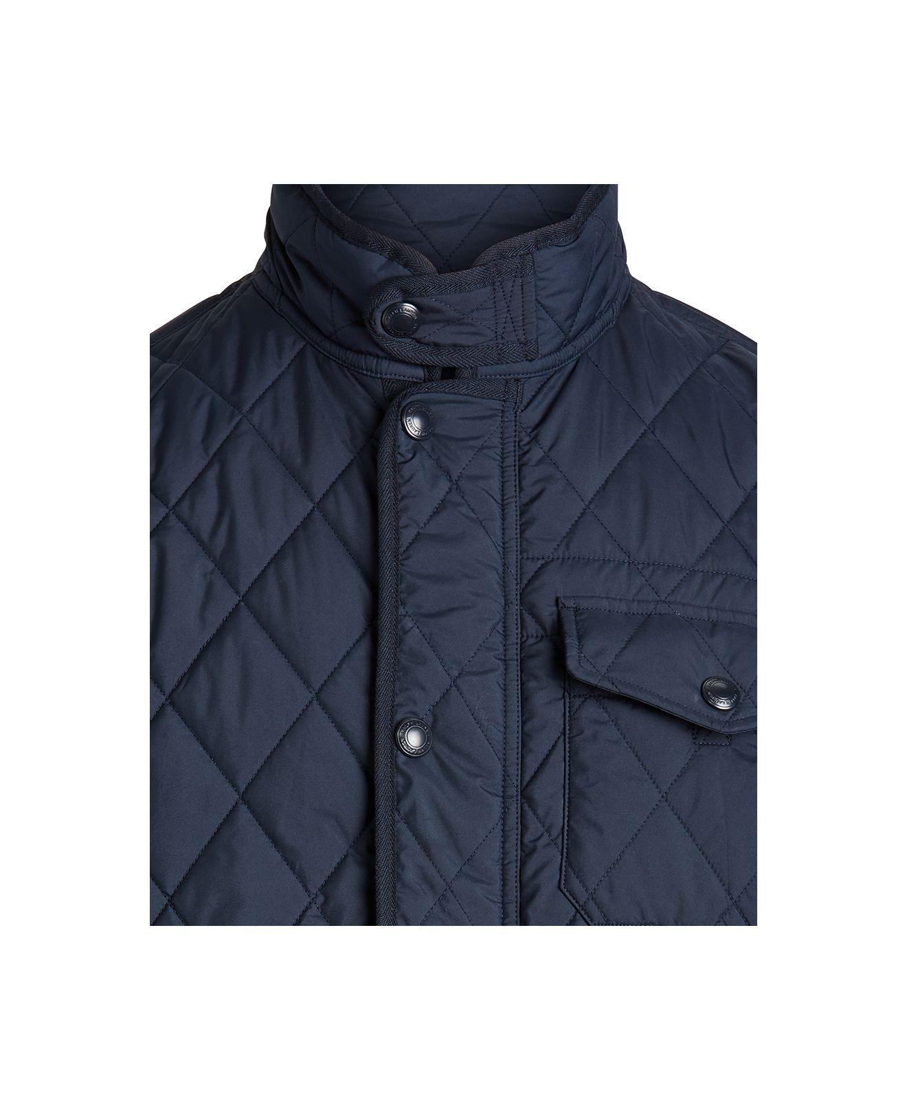 Polo Ralph Lauren Dartmouth Quilted Jacket in Blue for Men | Lyst