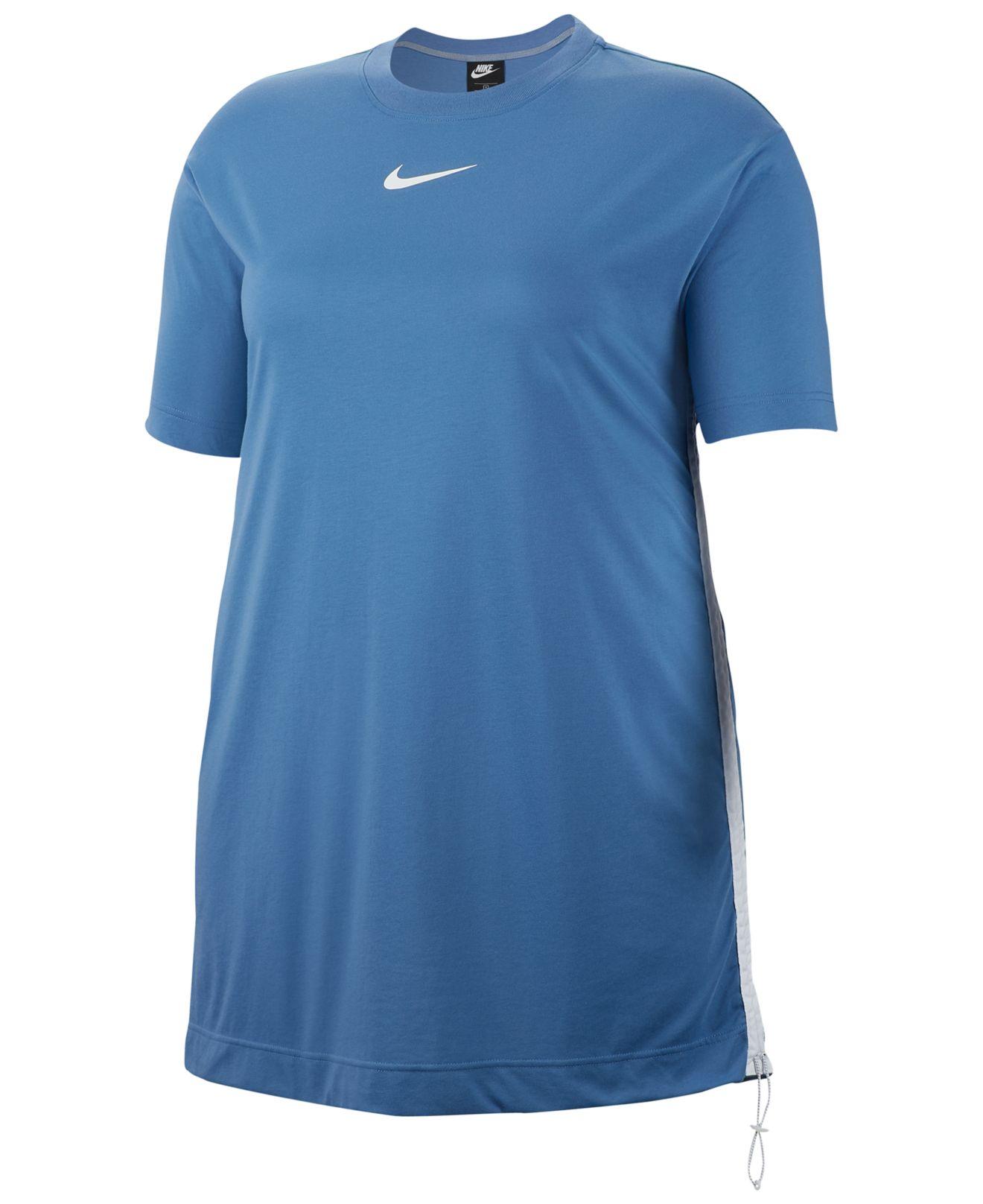 plus size nike t shirt dress