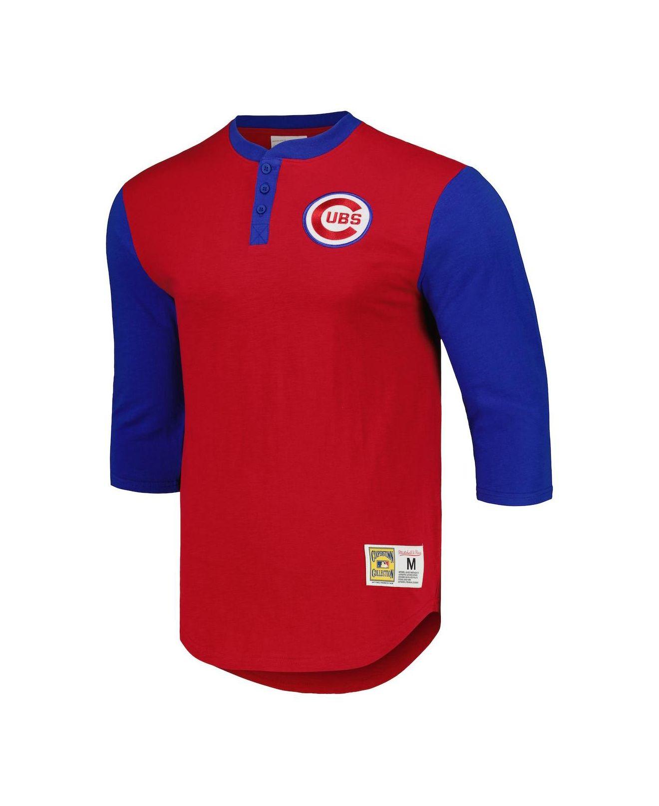 Chicago Cubs Red+Blue Jersey Tee