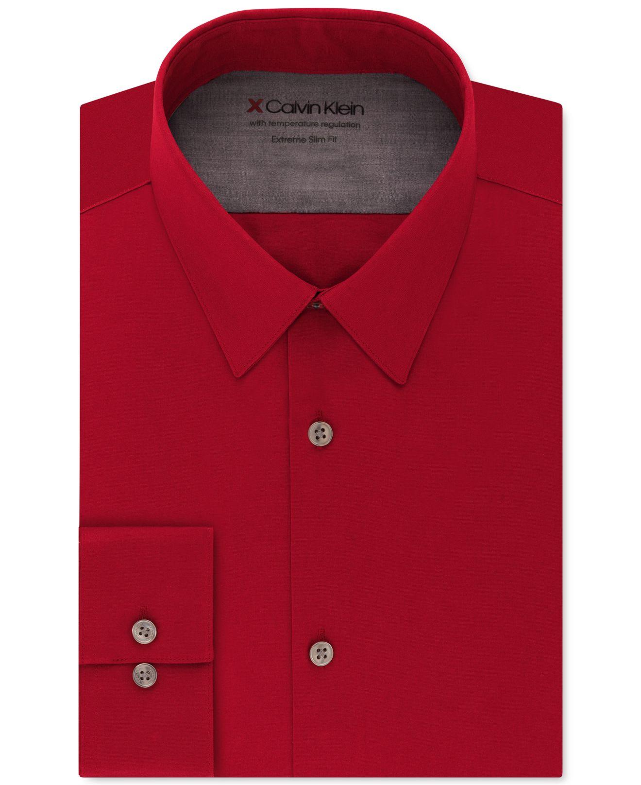 Calvin Klein Cotton Extraslim Fit Thermal Stretch Performance Solid