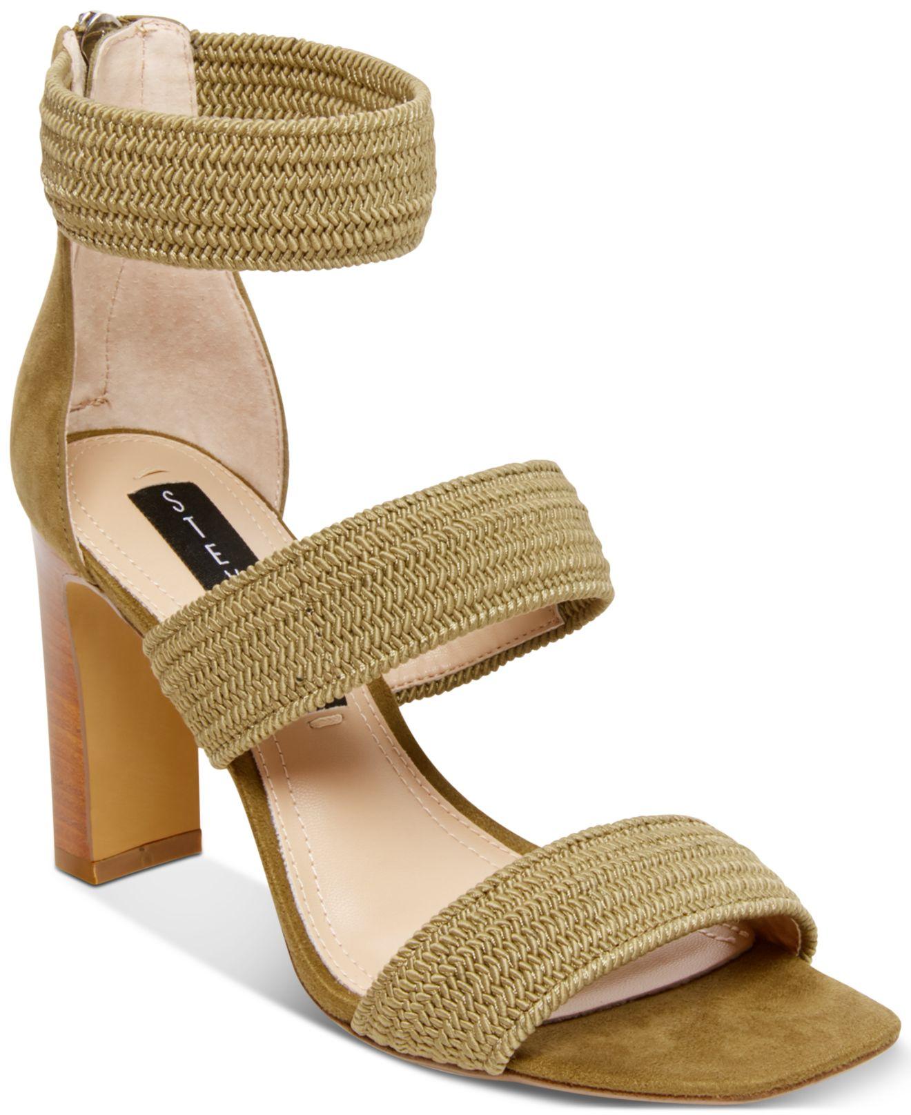 steven by steve madden jelly stretch dress sandals