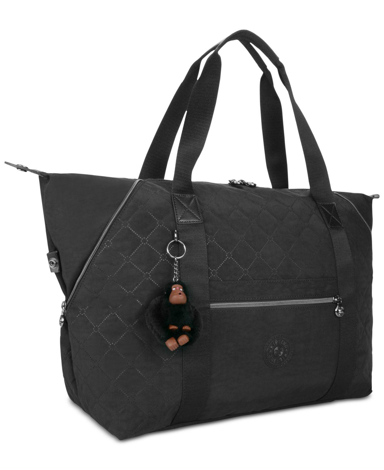kipling black tote bag