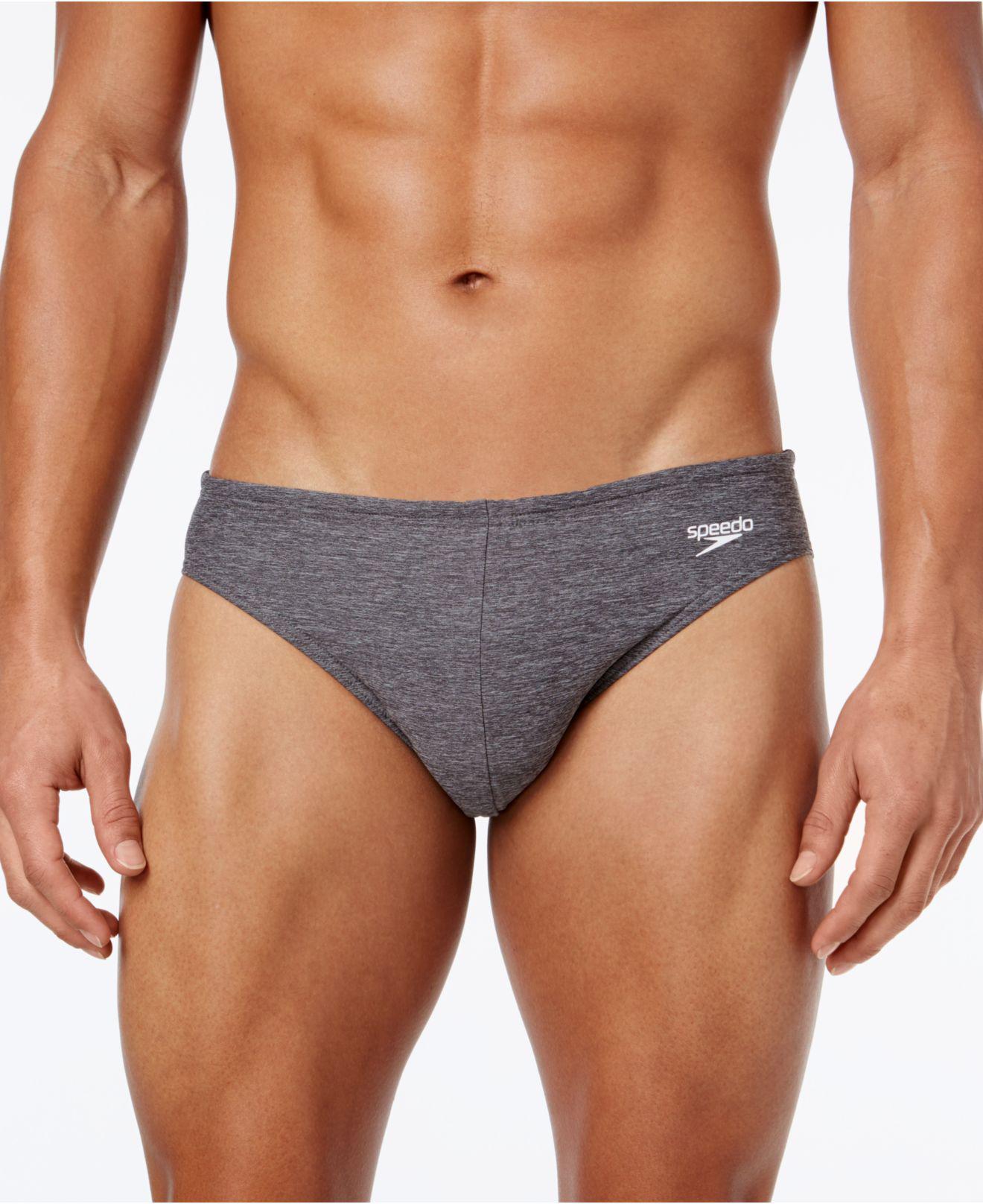 Speedo Swimwear, Solar 1 Swim Briefs in Gray for Men Lyst