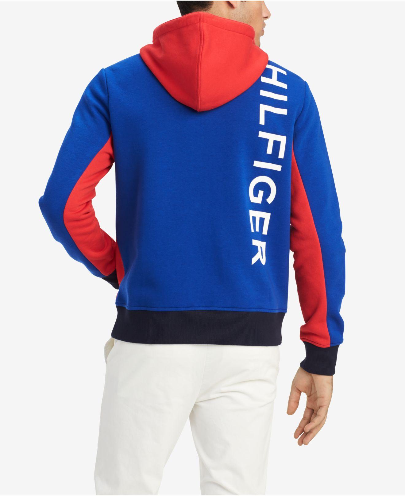 Tommy Hilfiger Cotton Big & Tall Finesse Regular-fit Colorblocked Logo ...