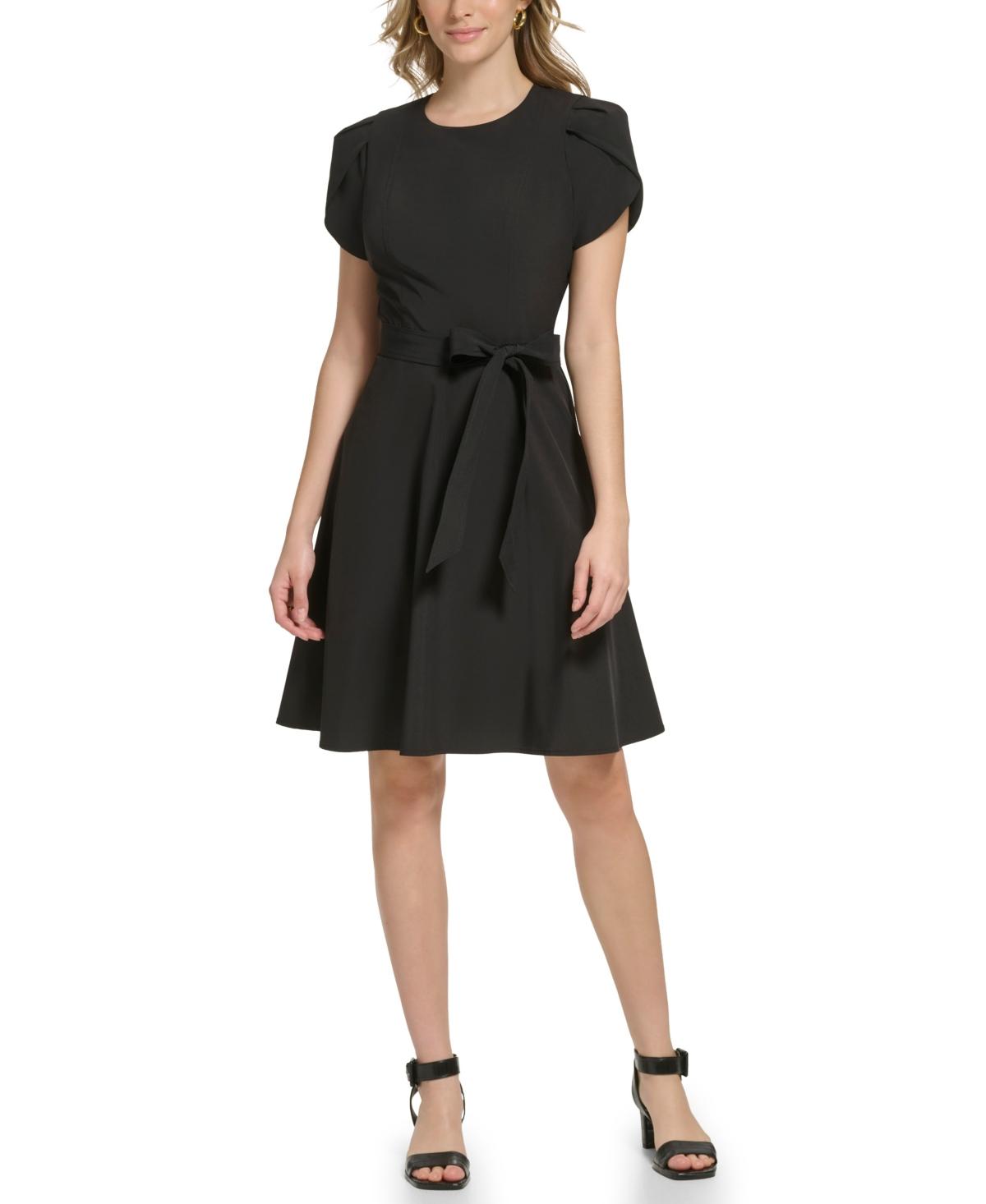 Calvin Klein Macys Flare Dresses Flare Dress Macys Calvin Klein