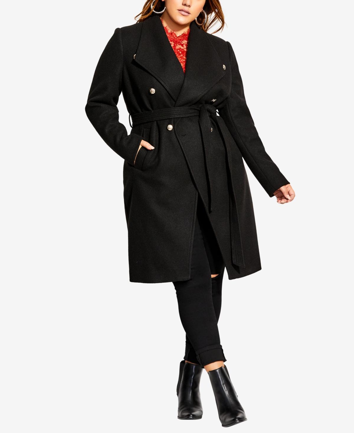 City Chic Long coats and winter coats for Women Online Sale up to 68 off Lyst