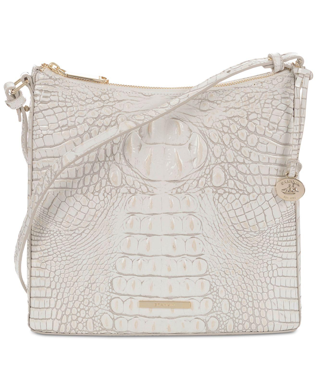 Brahmin Katie Melbourne Embossed Leather Crossbody Lyst