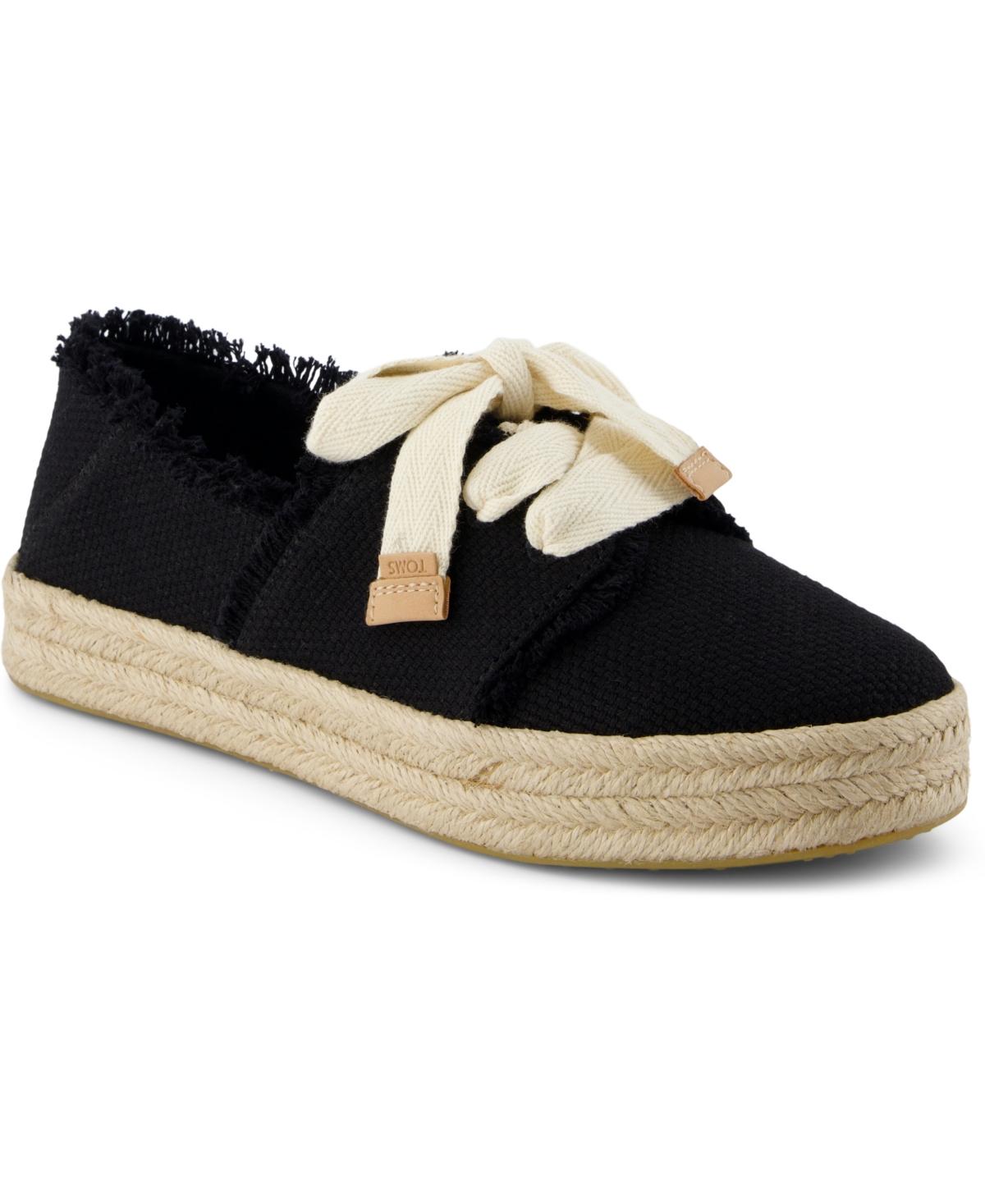 Black TOMS Sneakers for Women Lyst