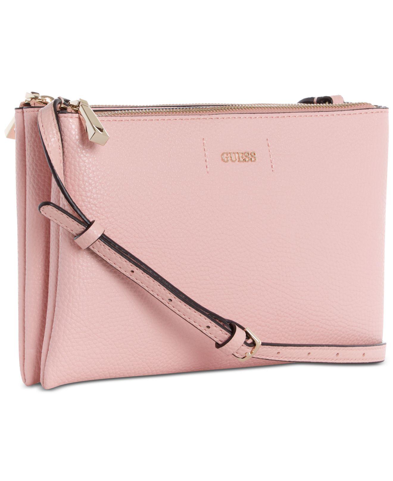 guess rose gold crossbody bag