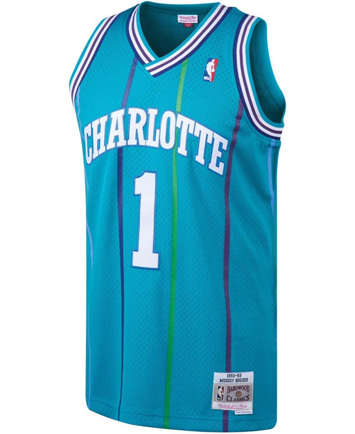 charlotte hornets mitchell and ness shirt