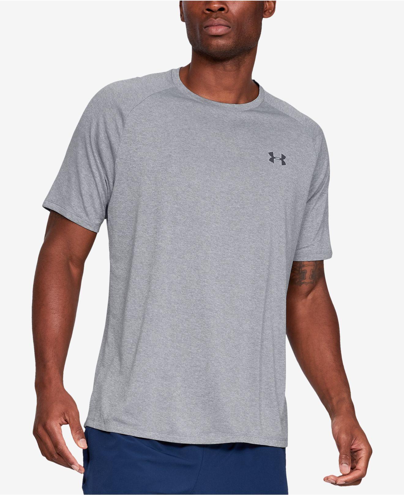 Under Armour S Ua Tech 20 Ss T-shirt in Gray for Men | Lyst