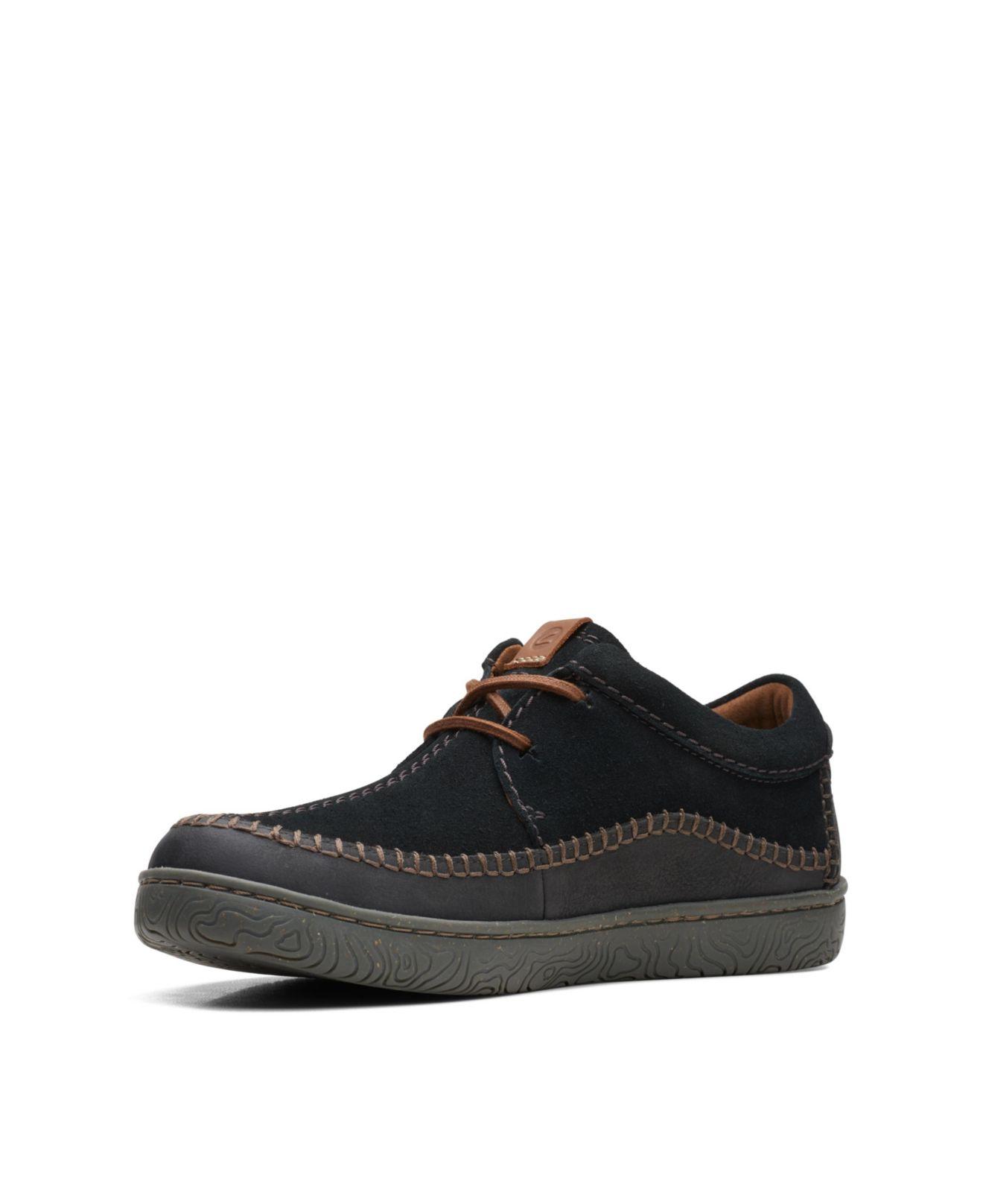 Clarks Collection Hodson Seam Comfort Shoes in Black for Men | Lyst