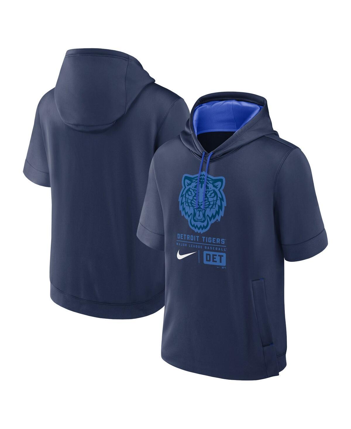 Nike Detroit Tigers 2024 City Connect Short Sleeve Pullover Hoodie in Blue for Men Lyst
