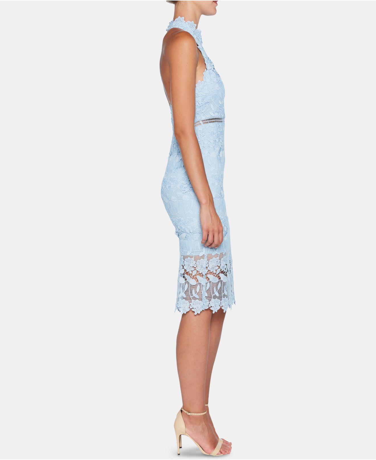 noni lace sheath dress