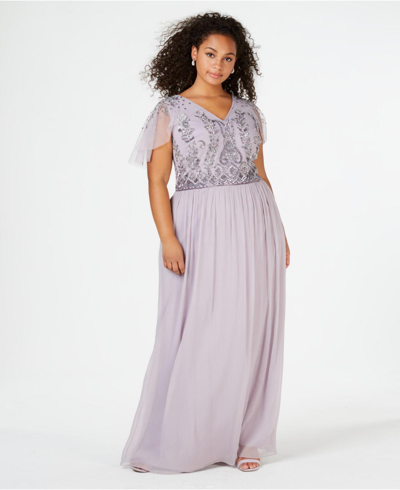 macys lilac dress