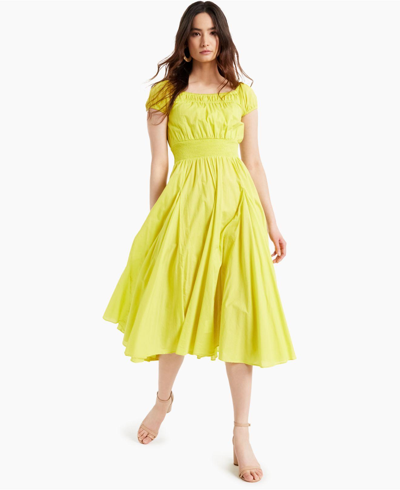 macys cotton dresses