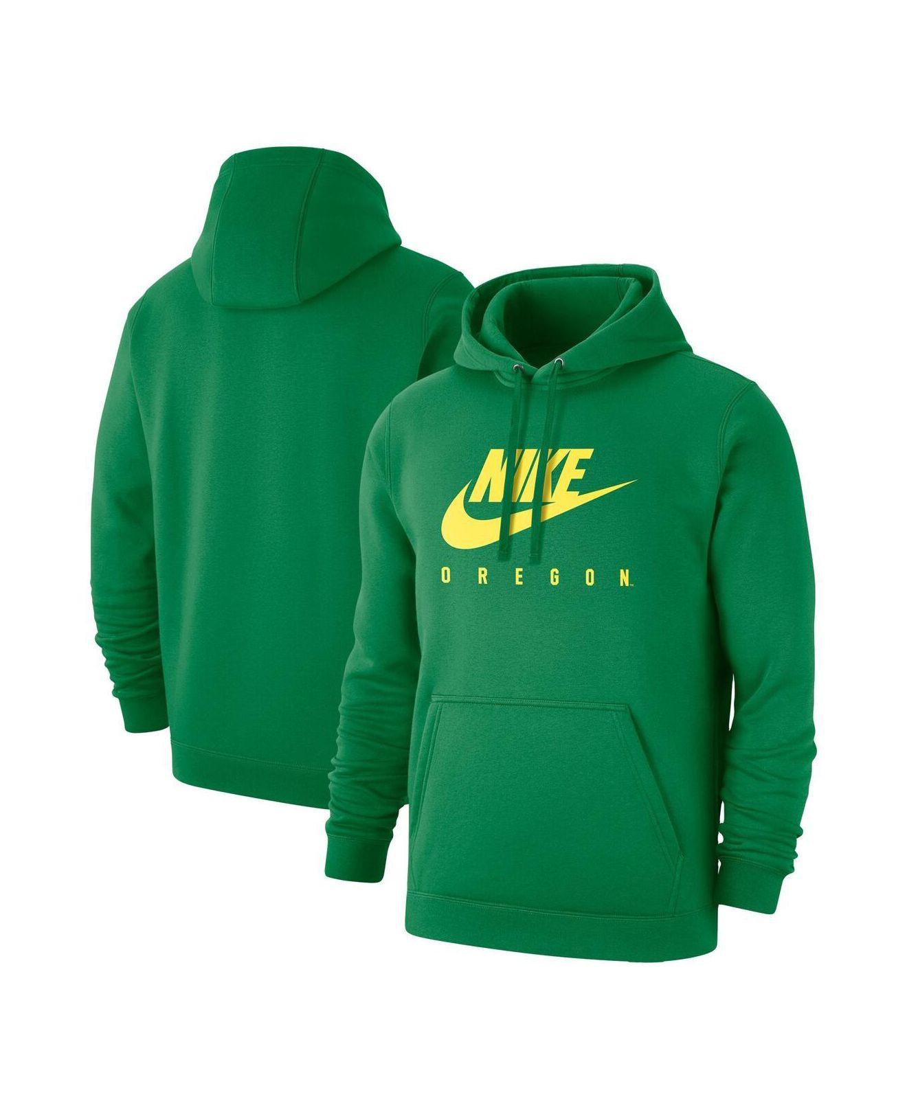 Nike Green Oregon Ducks Club Pullover Hoodie for Men | Lyst