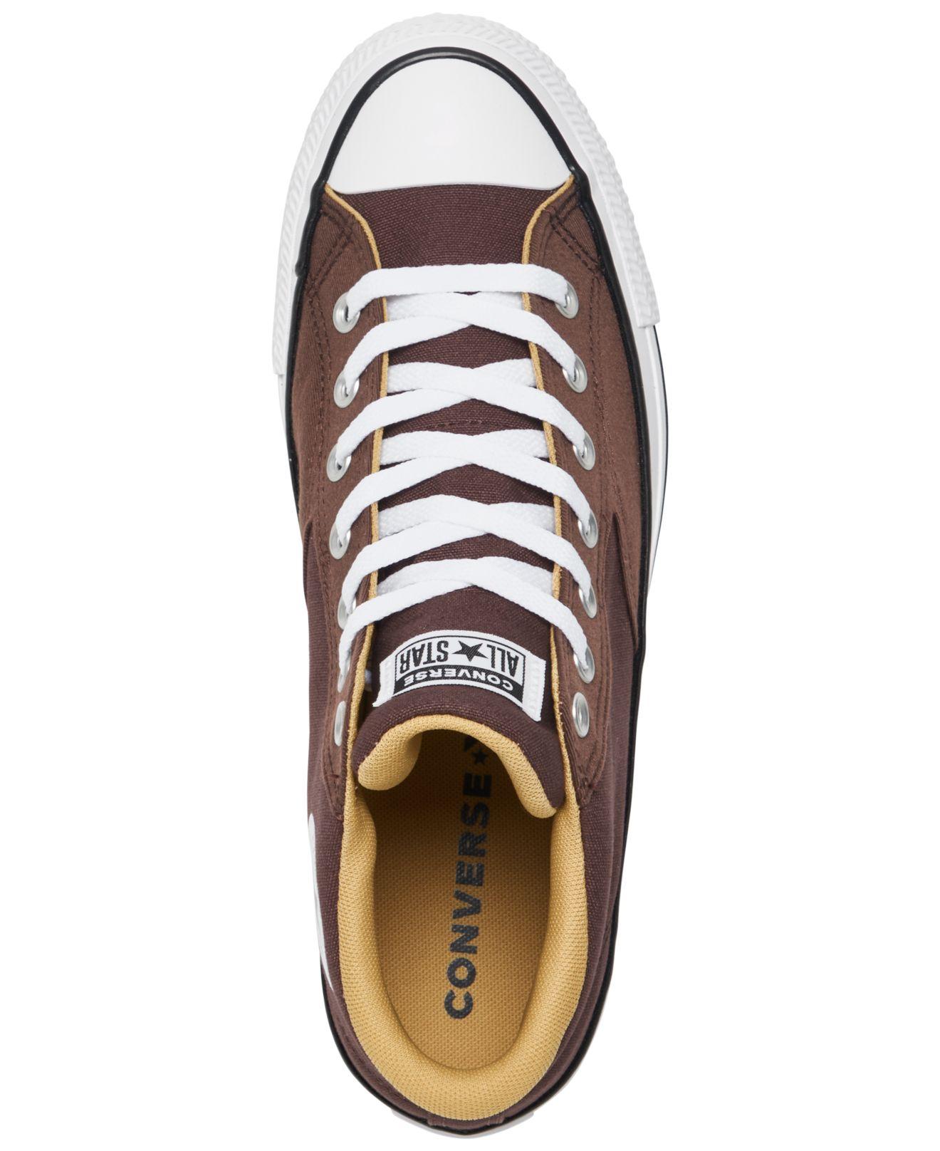 Converse Chuck Taylor All Star Malden Street Crafted Patchwork Mid-top  Casual Sneakers From Finish Line in Brown for Men | Lyst