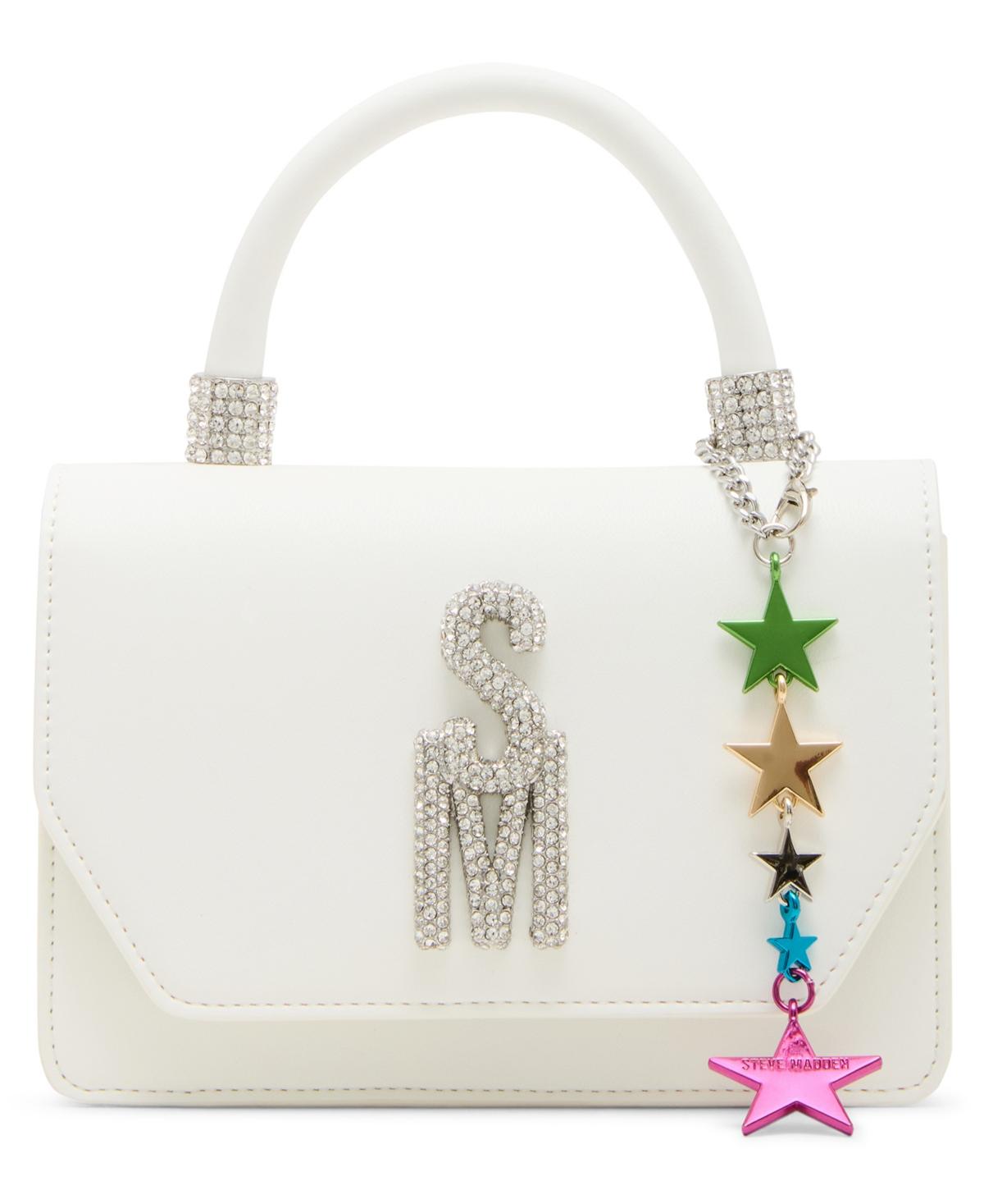 Jacquemus Bag Steve Madden Valan Clear Rhinestone Bow Mini