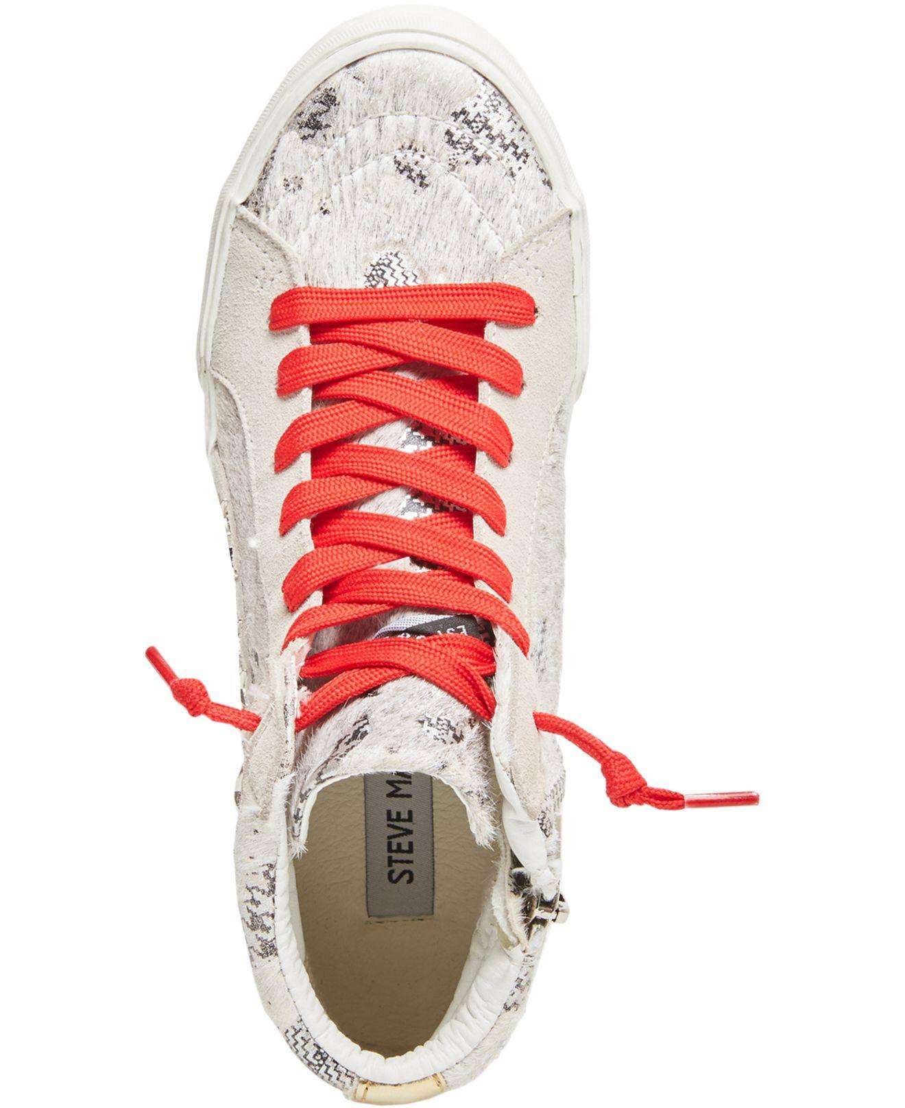 steve madden kenzie high top sneaker