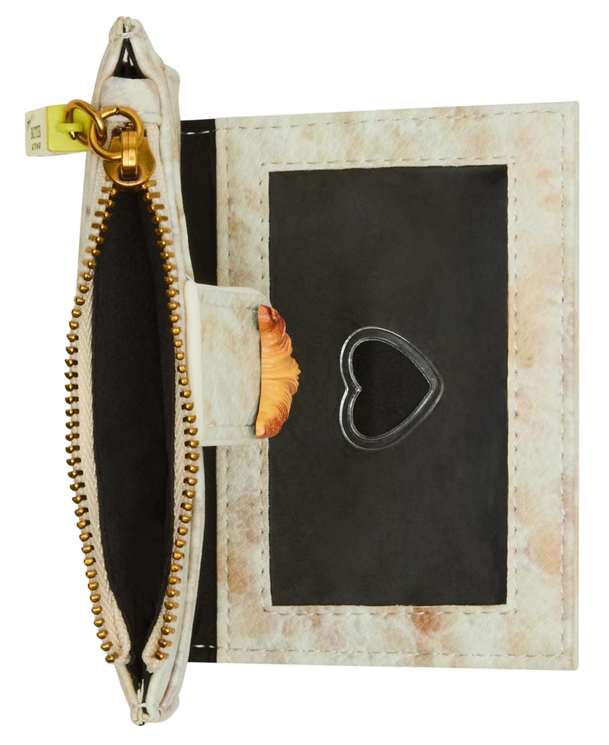 Betsey Johnson Together We Rise Bifold Wallet in Metallic | Lyst
