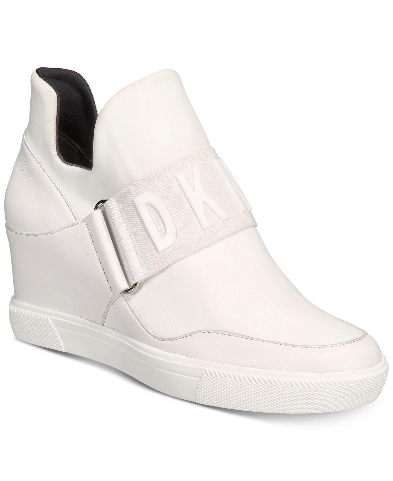 DKNY Cosmos Platform Sneakers, Created For Macy's in White - Lyst