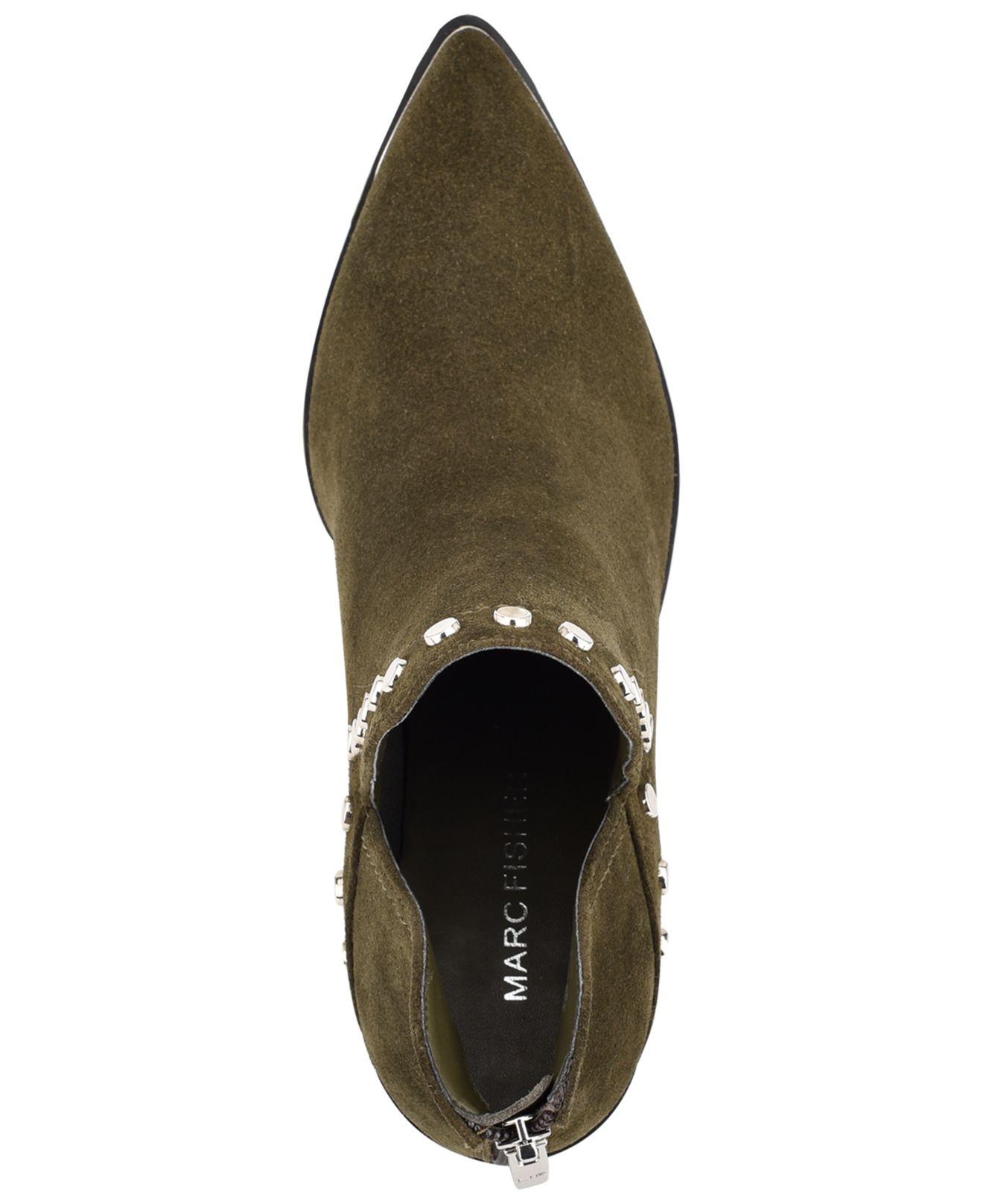 Marc fisher dayne studded booties Clearance