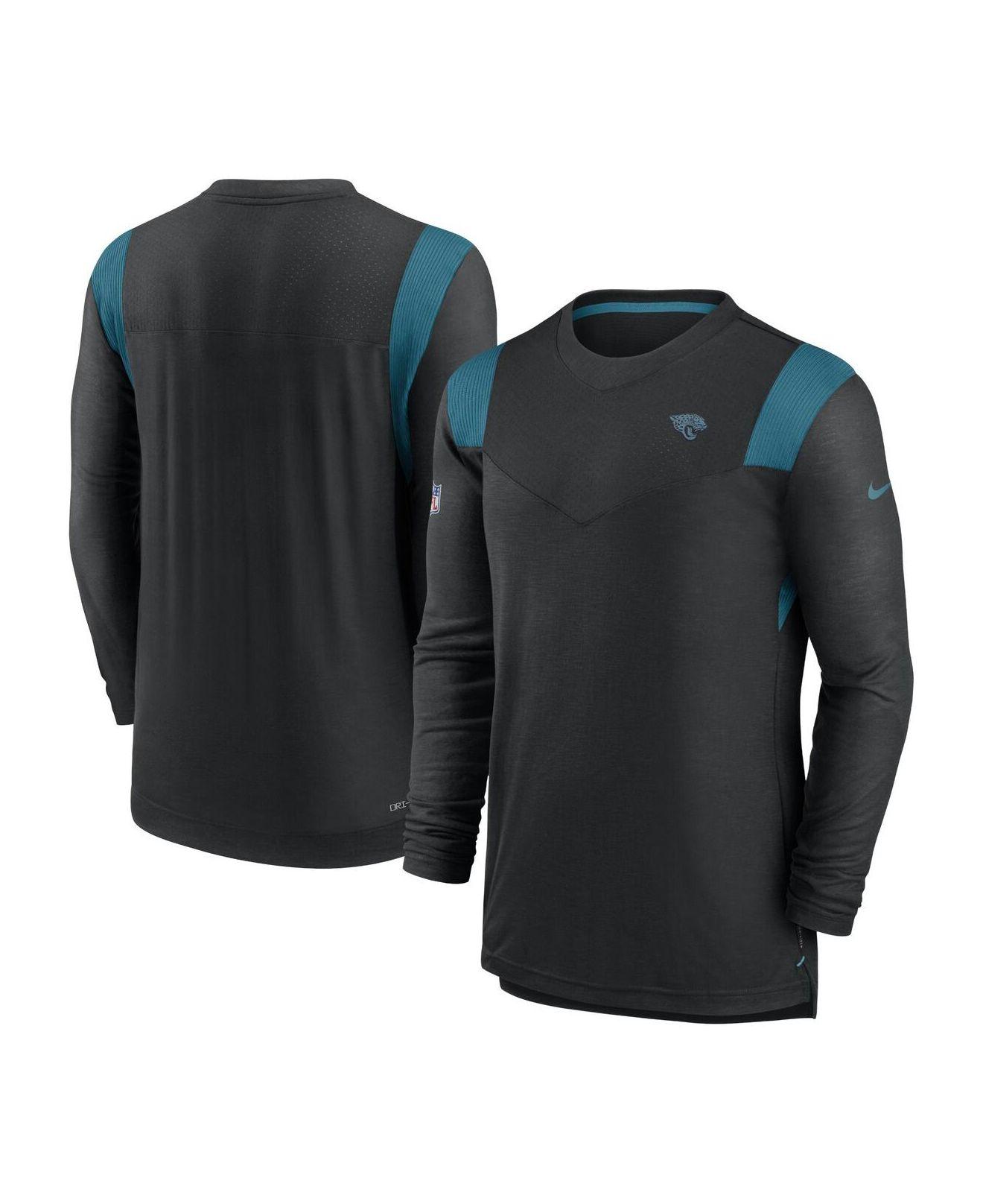 Nike Black Jacksonville Jaguars Sideline Tonal Logo Performance Player Long  Sleeve T-shirt in Blue for Men | Lyst