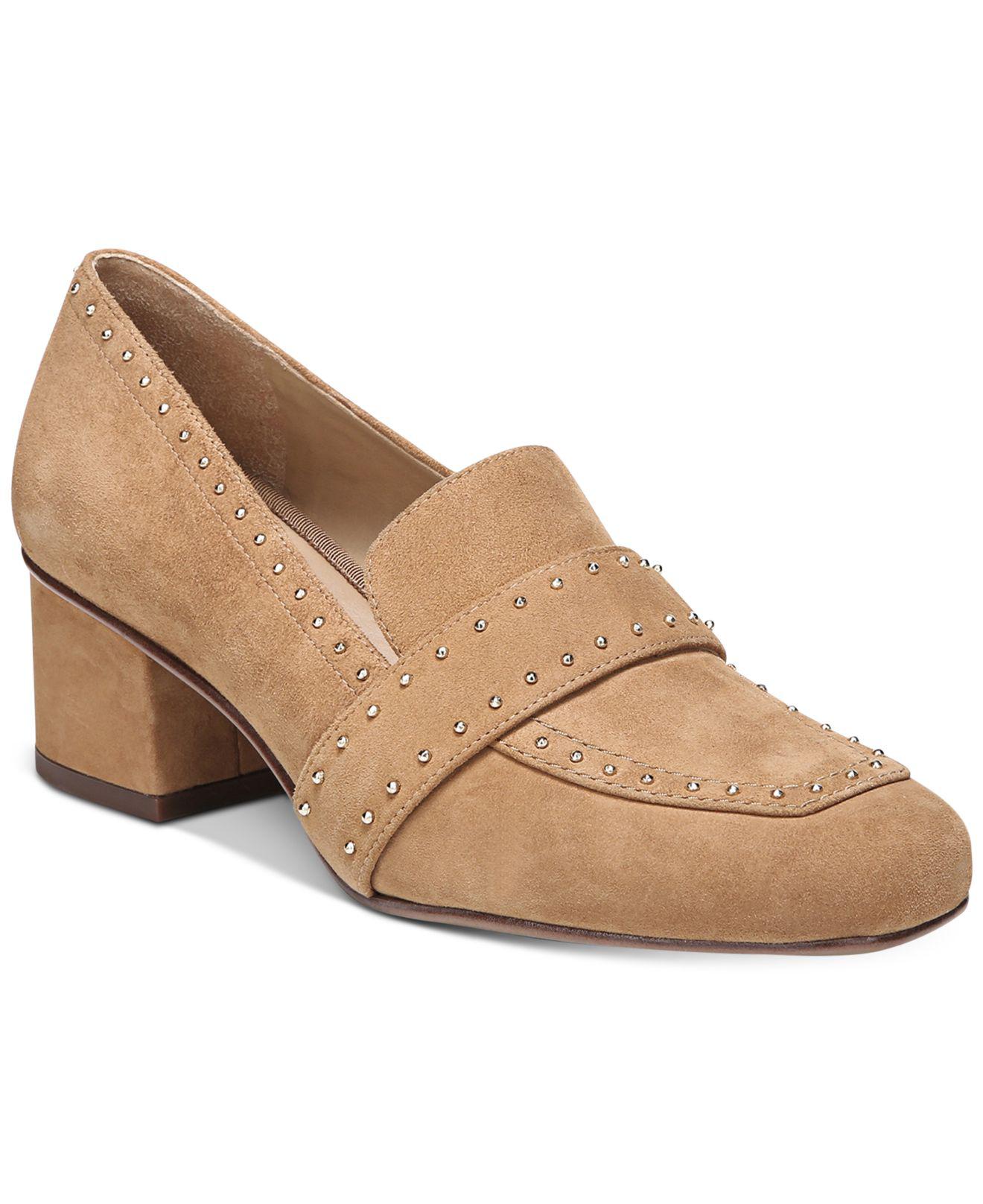 franco sarto block heel pump