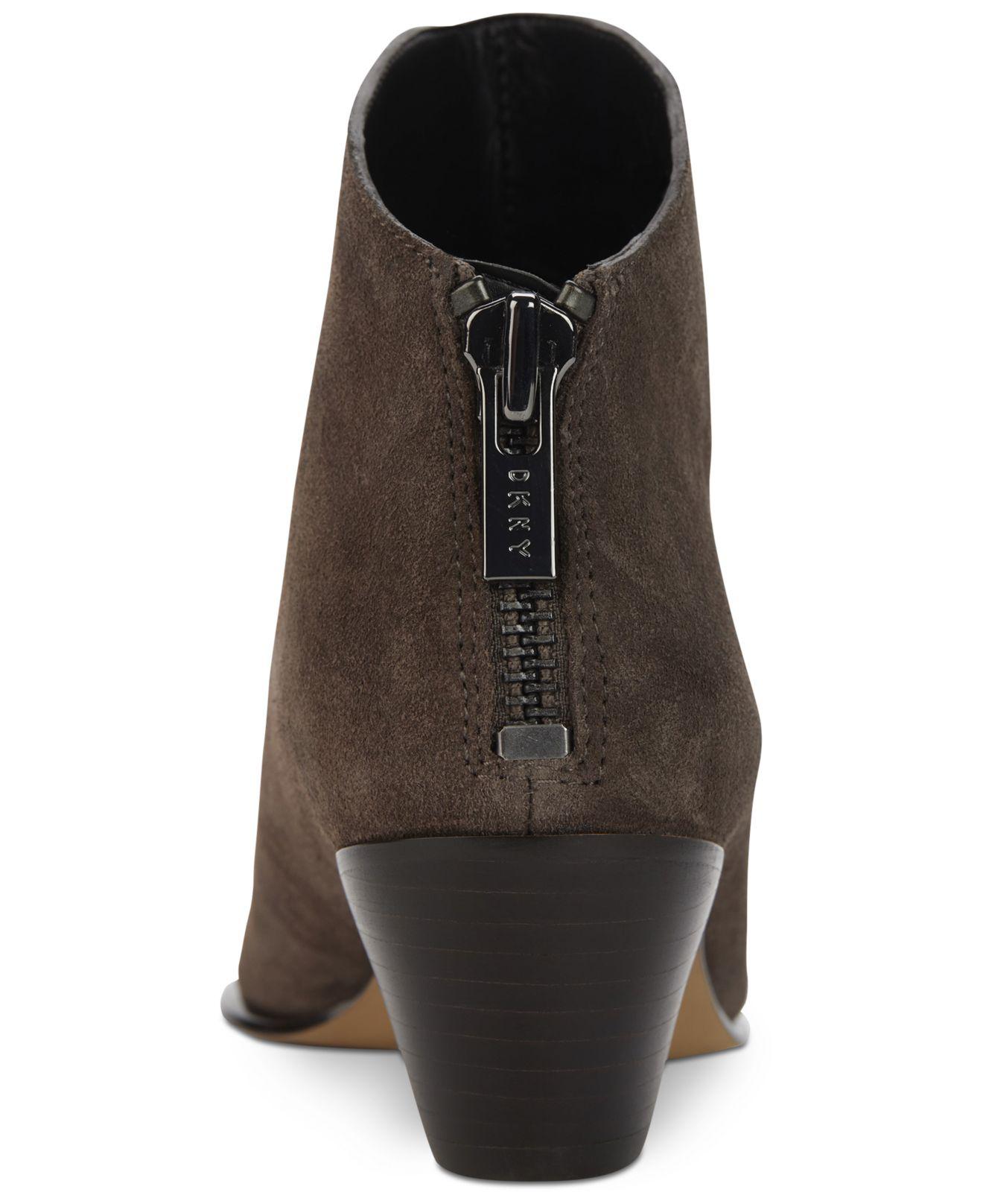 dkny bason ankle booties