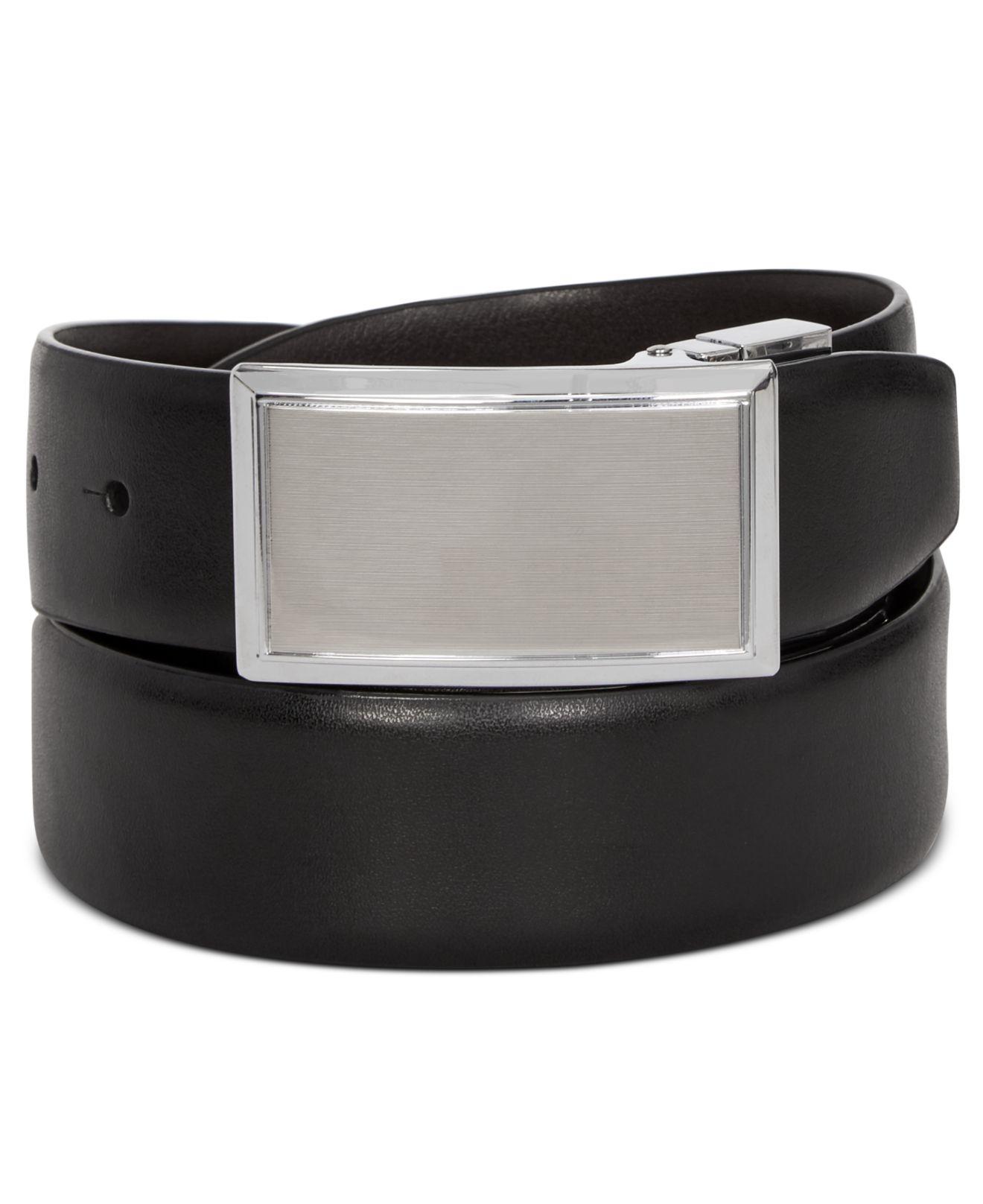 perry ellis men's reversible belt