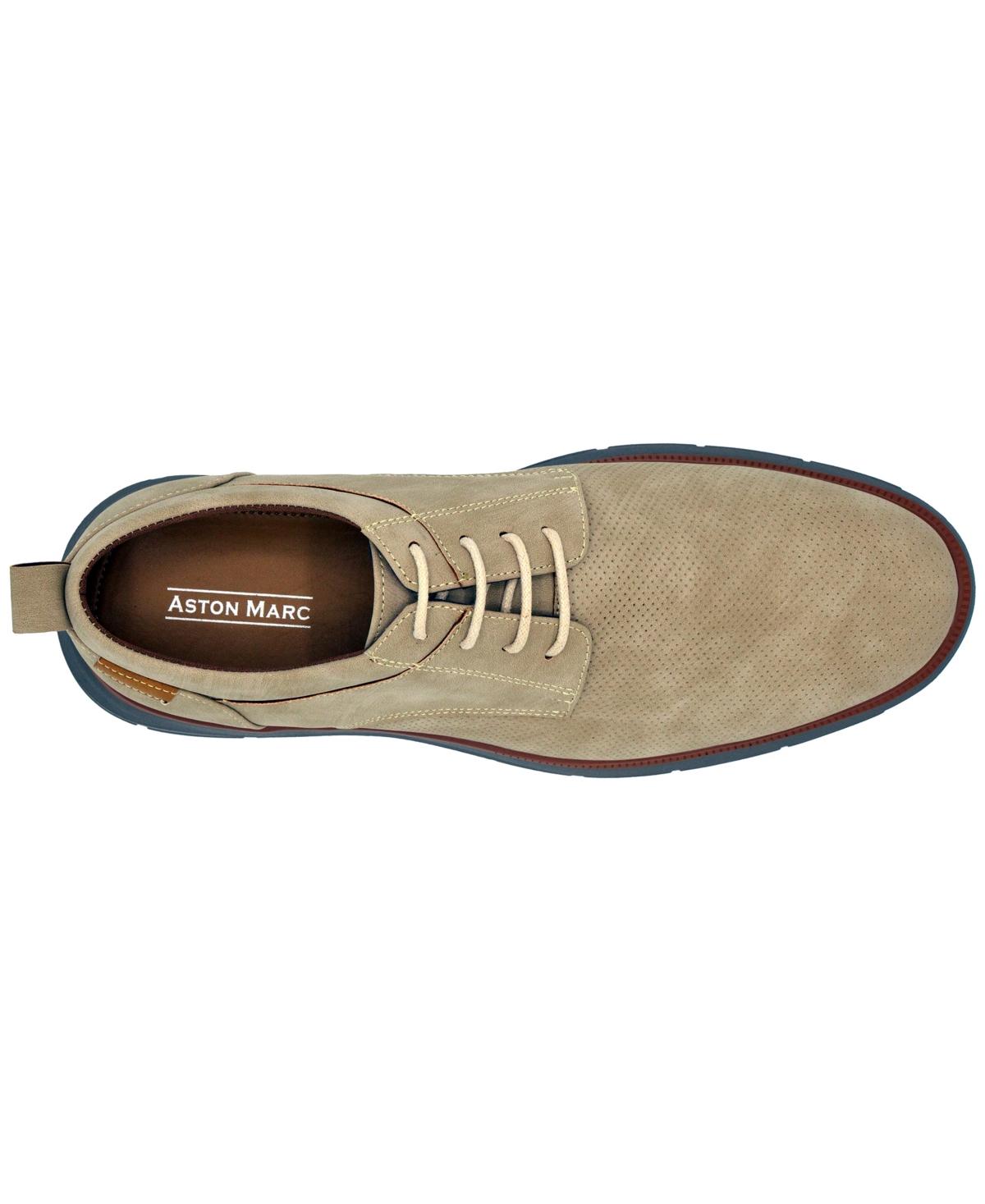 Aston Marc Mens Eglon-01 Camel Perforated Casual Oxford Shoes Size 8.5 M Amazon.com | Aston Marc Mens EGLON Oxford, Lightweight Lace  main image 4