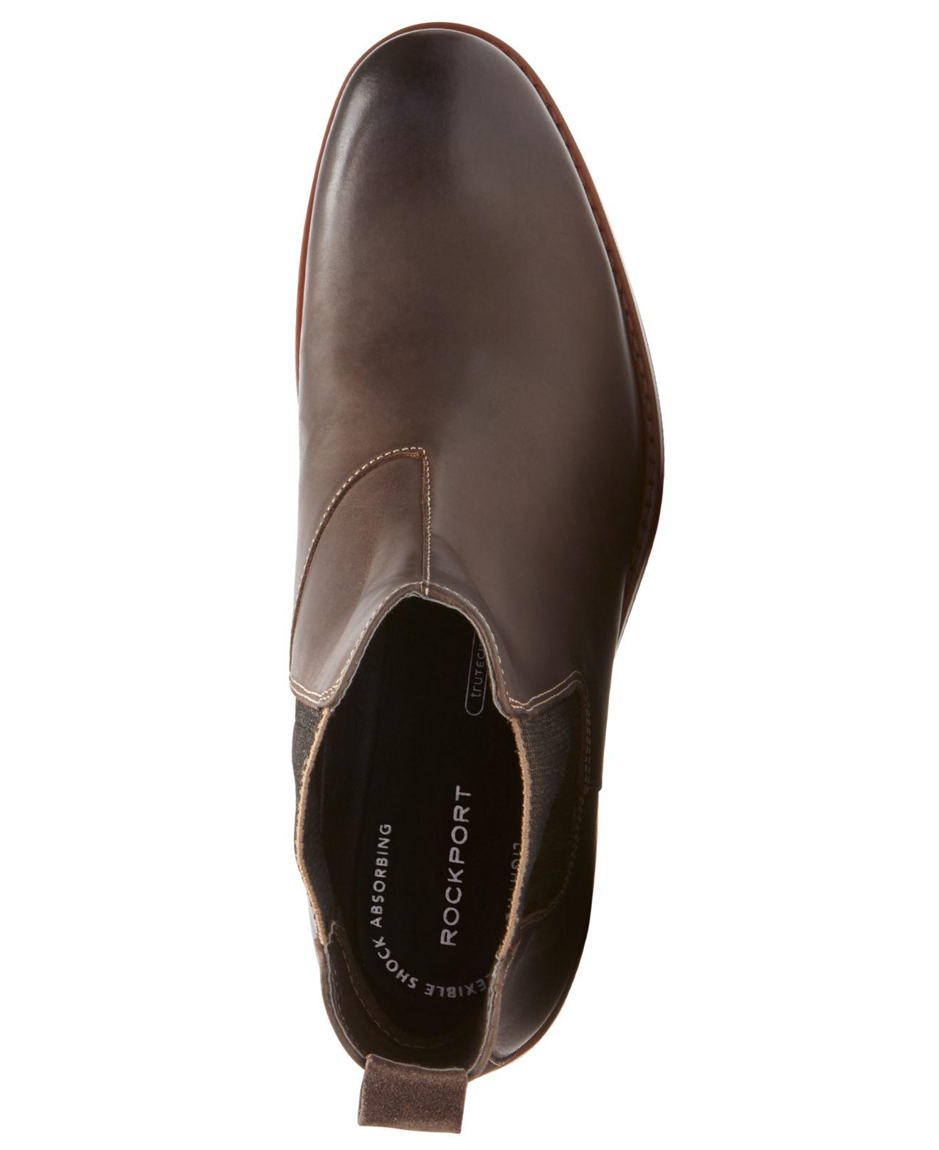 rockport men's wynstin chelsea chelsea boot