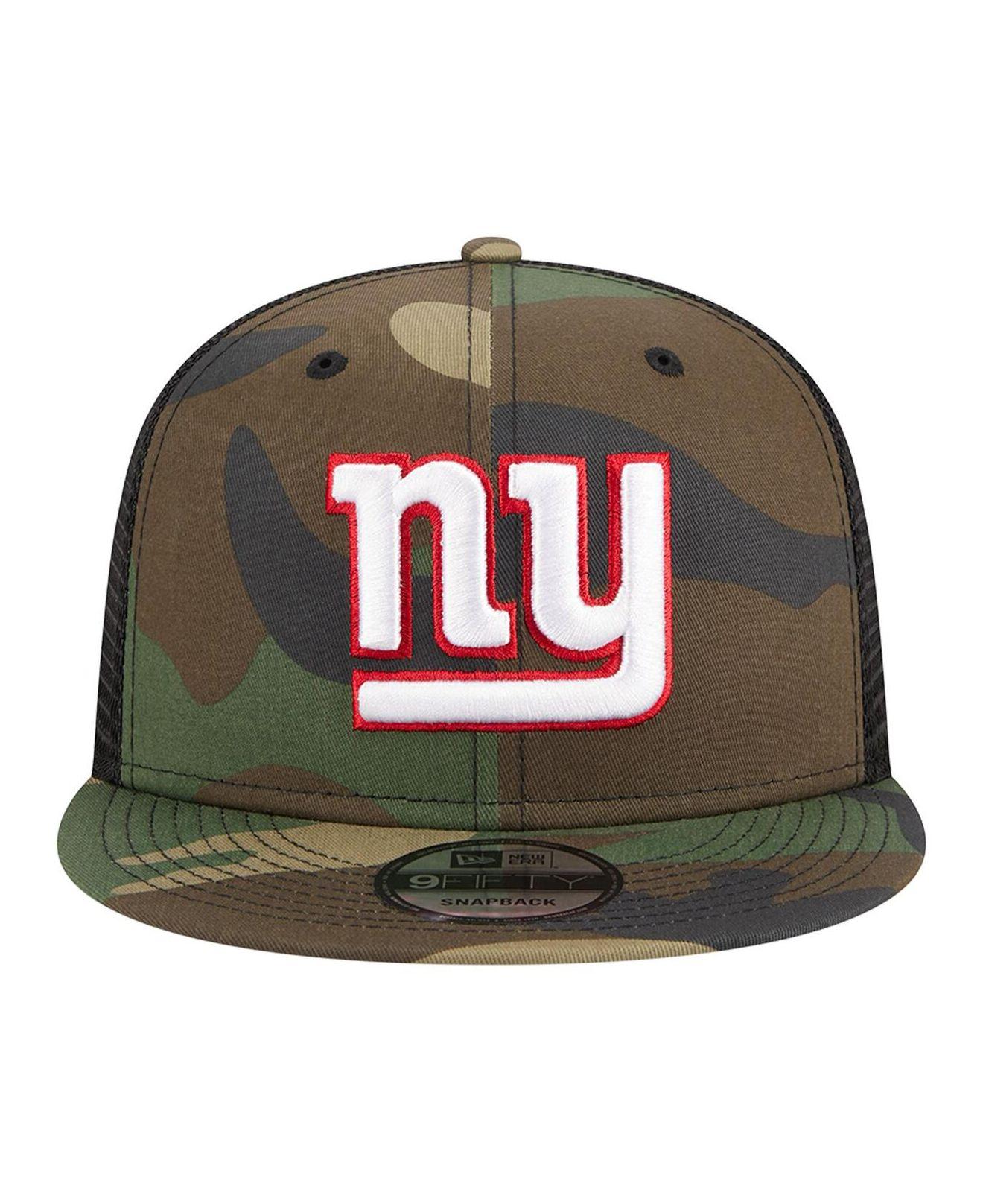 New Era Men's Camo Dallas Cowboys Main Trucker 9FIFTY Snapback Hat