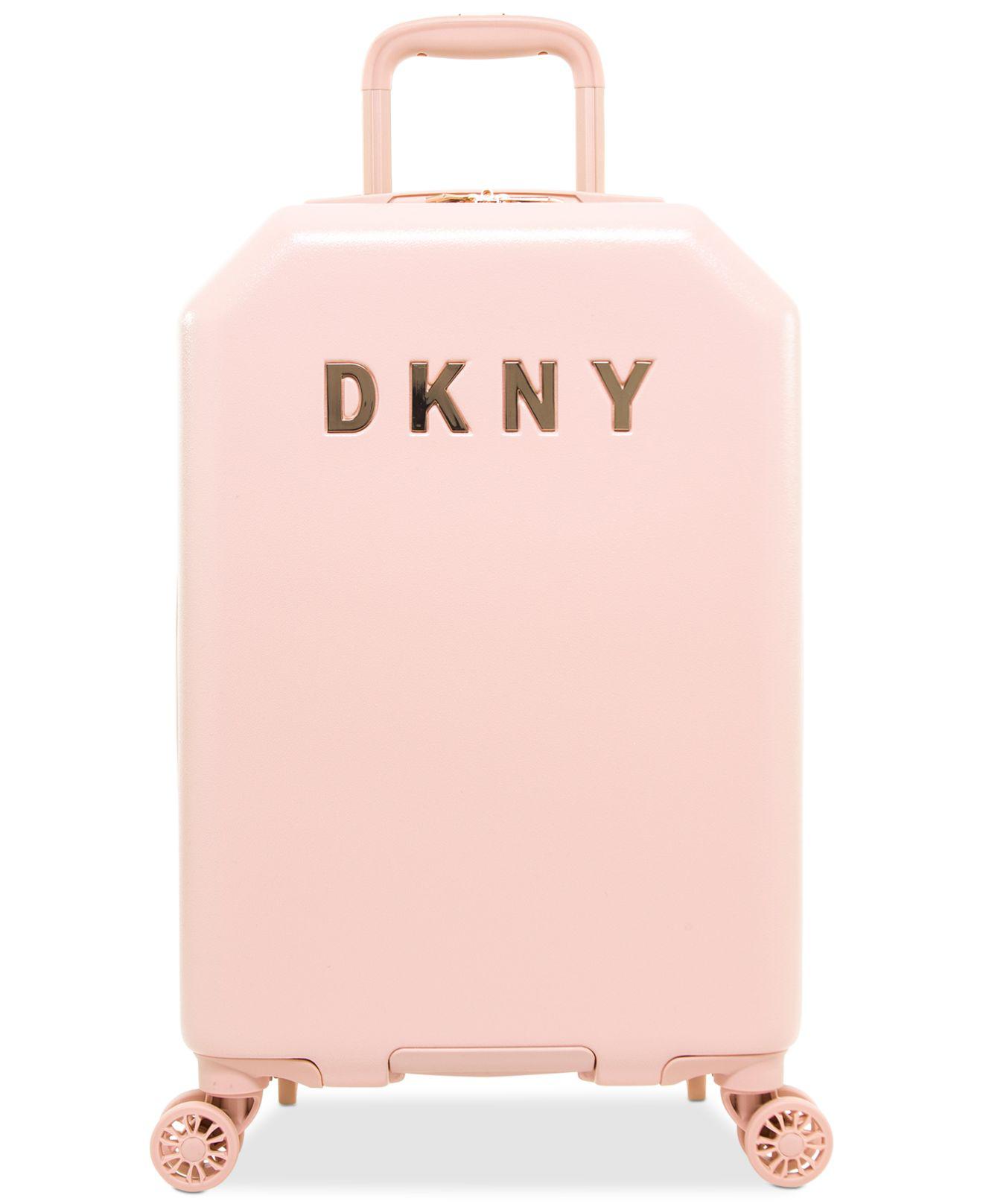 DKNY Allure 24" Hardside Spinner Suitcase, Created For Macy's in Pink