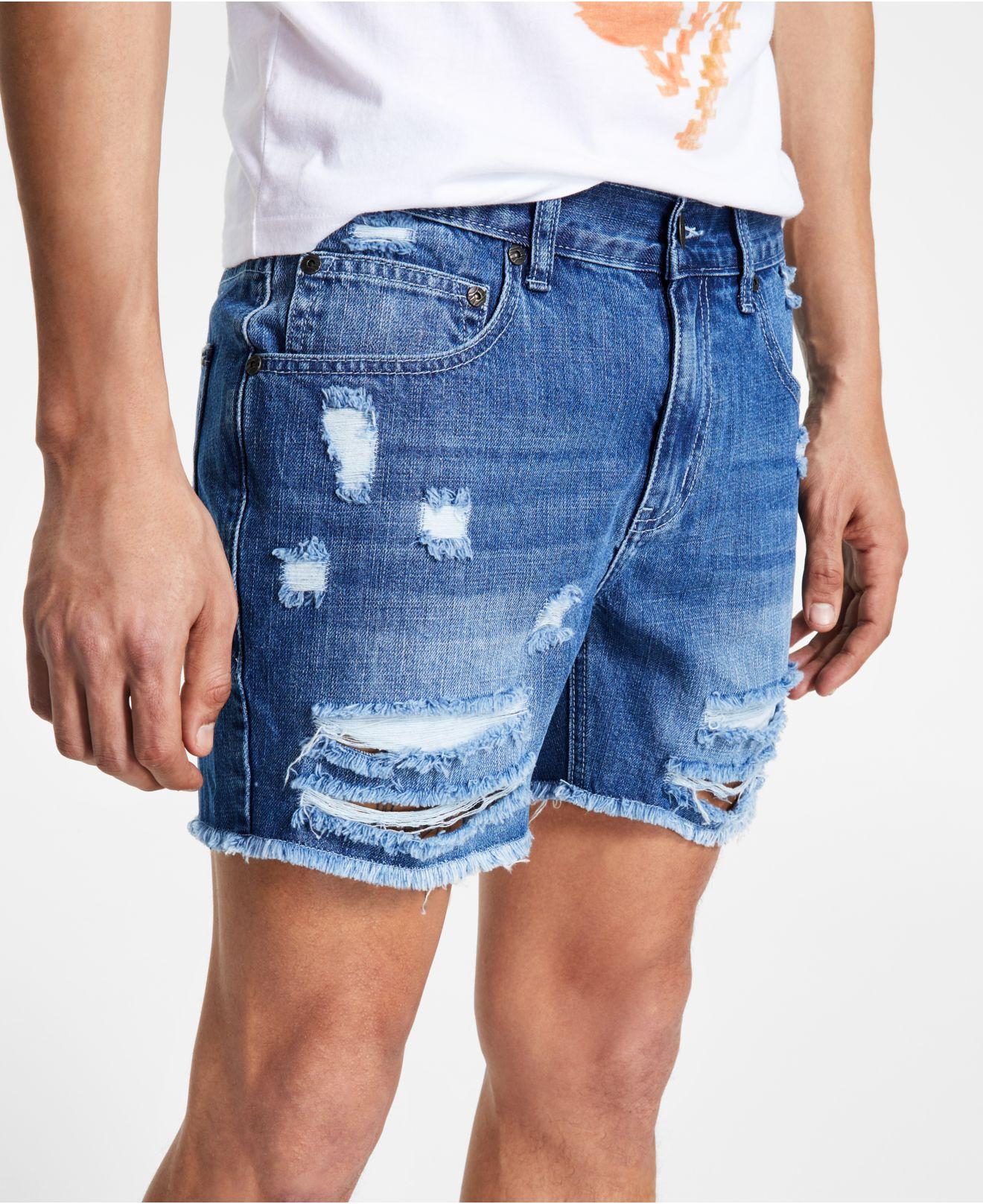 Denim Shorts, Created 