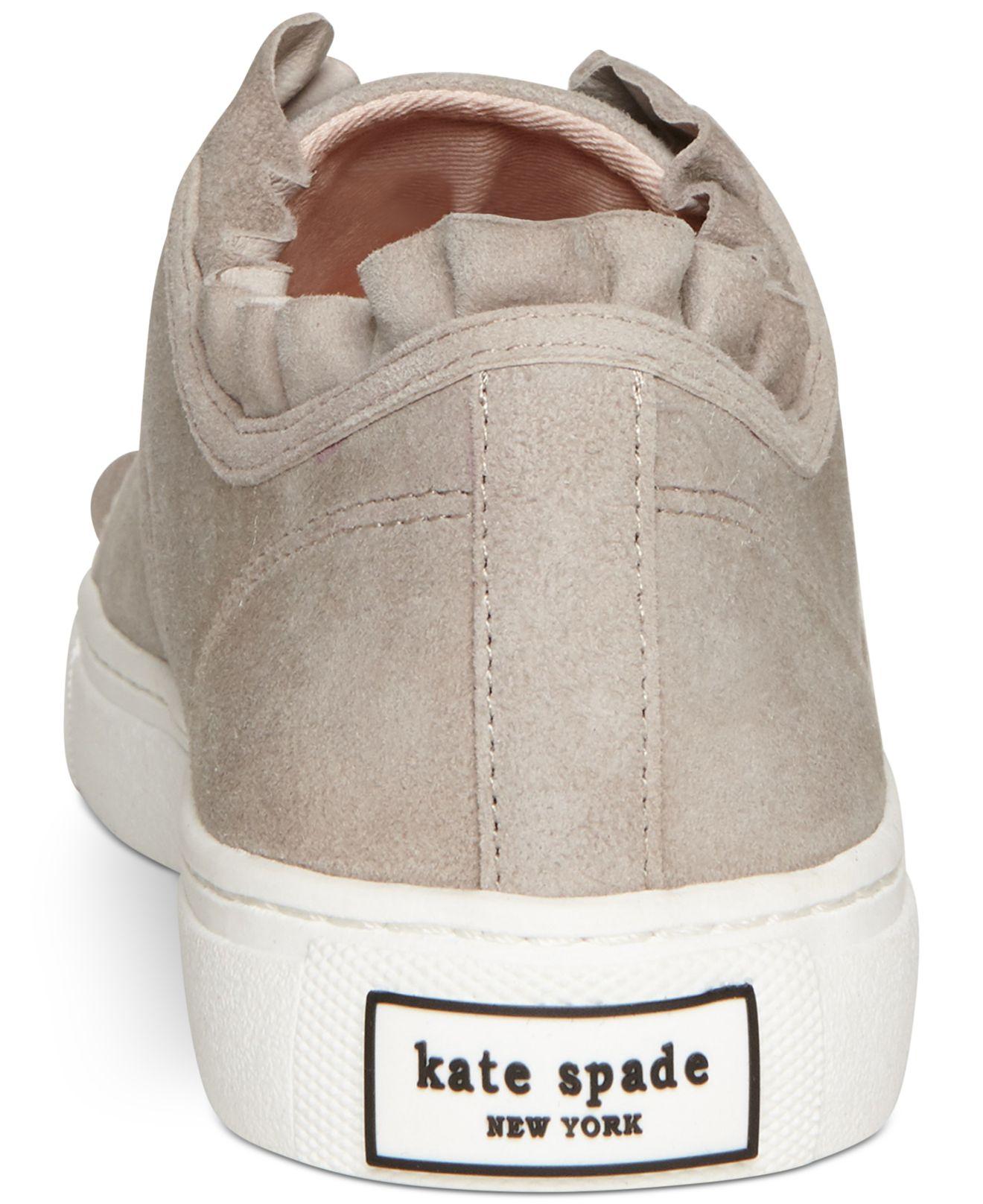 Kate Spade Lance Sneakers in Gray | Lyst
