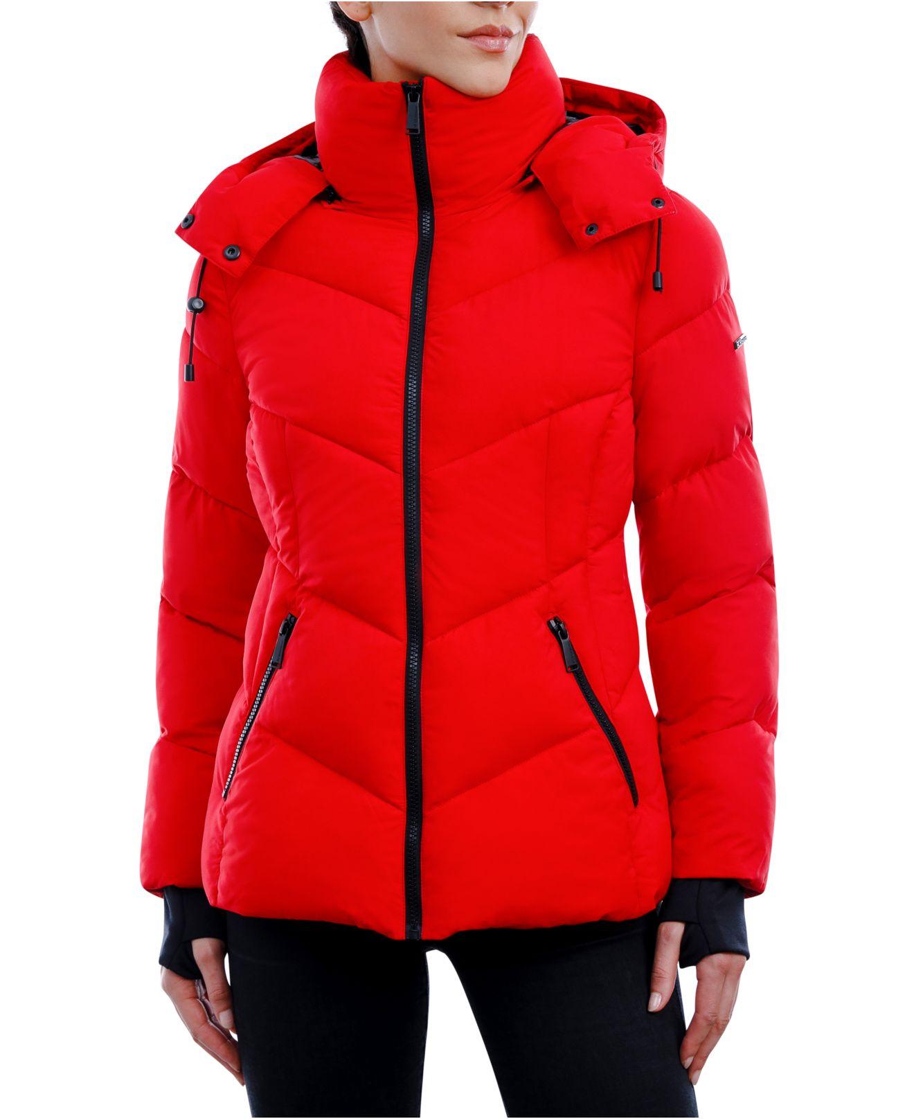 macys red jacket