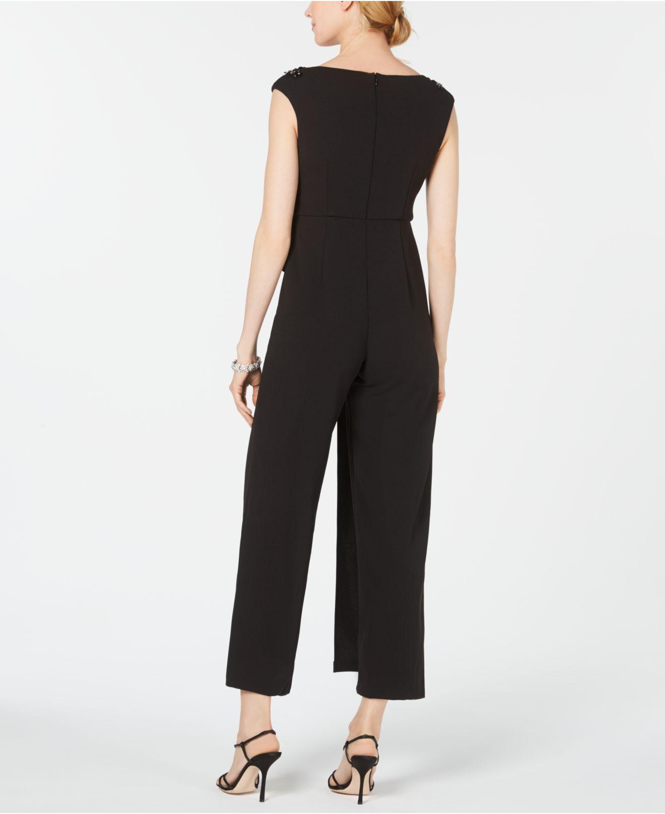 overlay jumpsuit petite