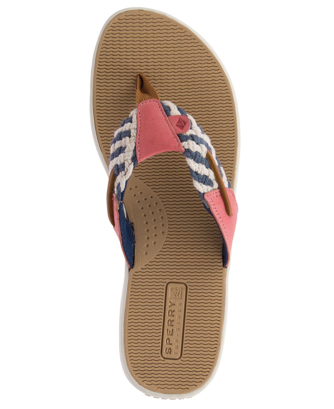 sperry parrotfish flip flops