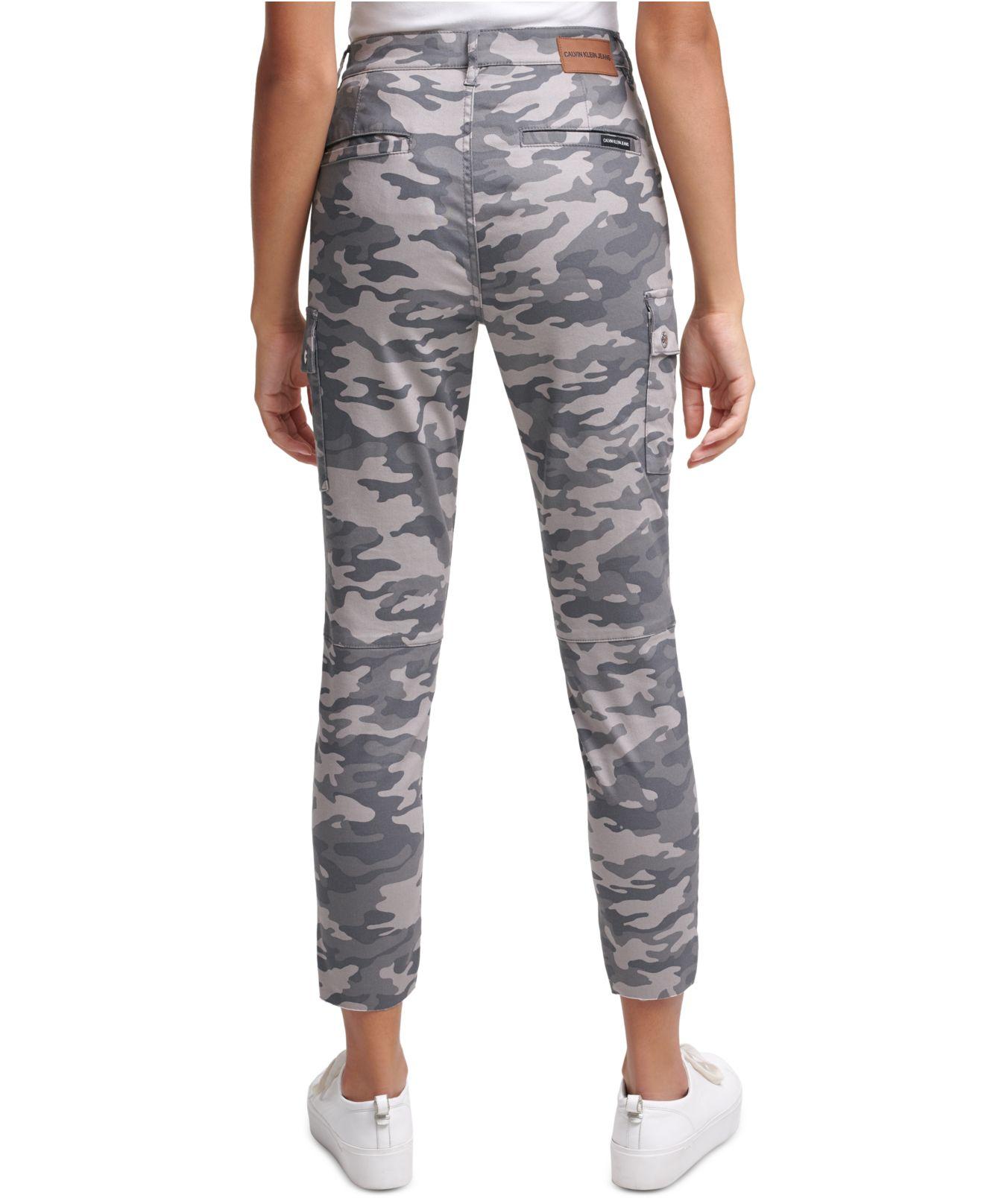 calvin klein camo leggings