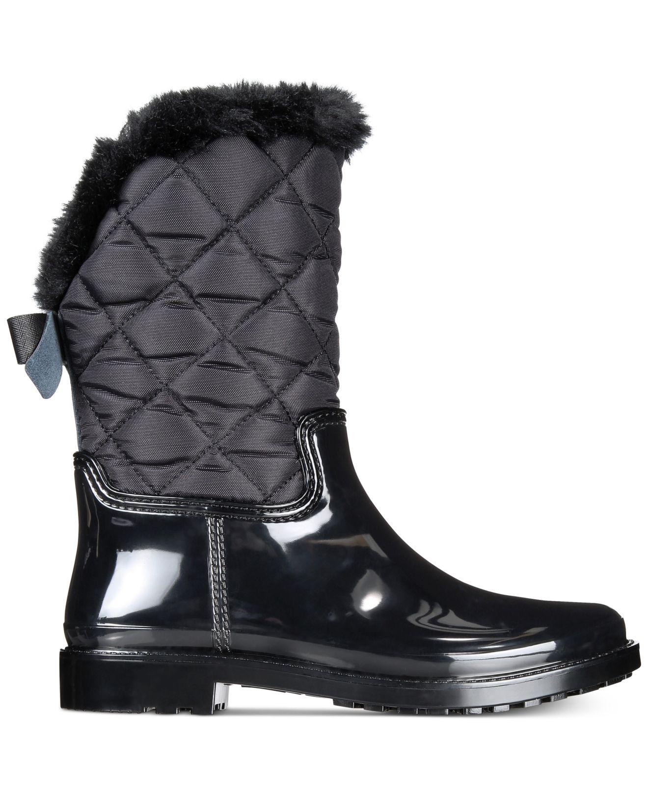 kate spade reid quilted boots