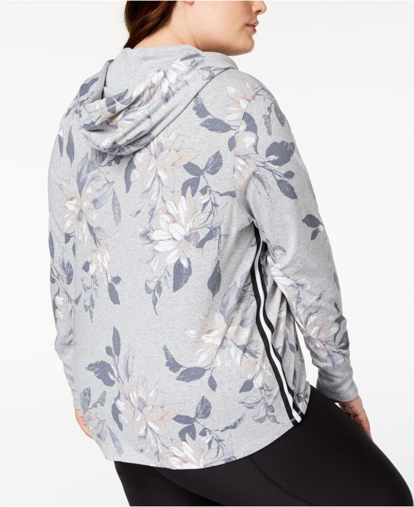 calvin klein floral sweatshirt