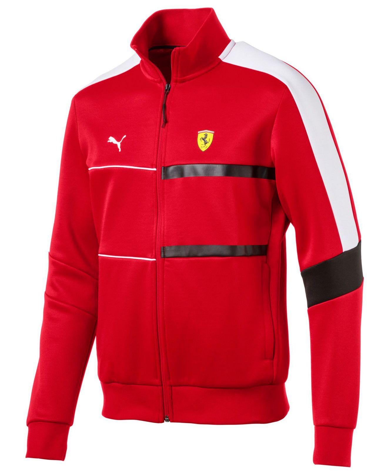 Scuderia Ferrari Men's T7 Track Jacket 