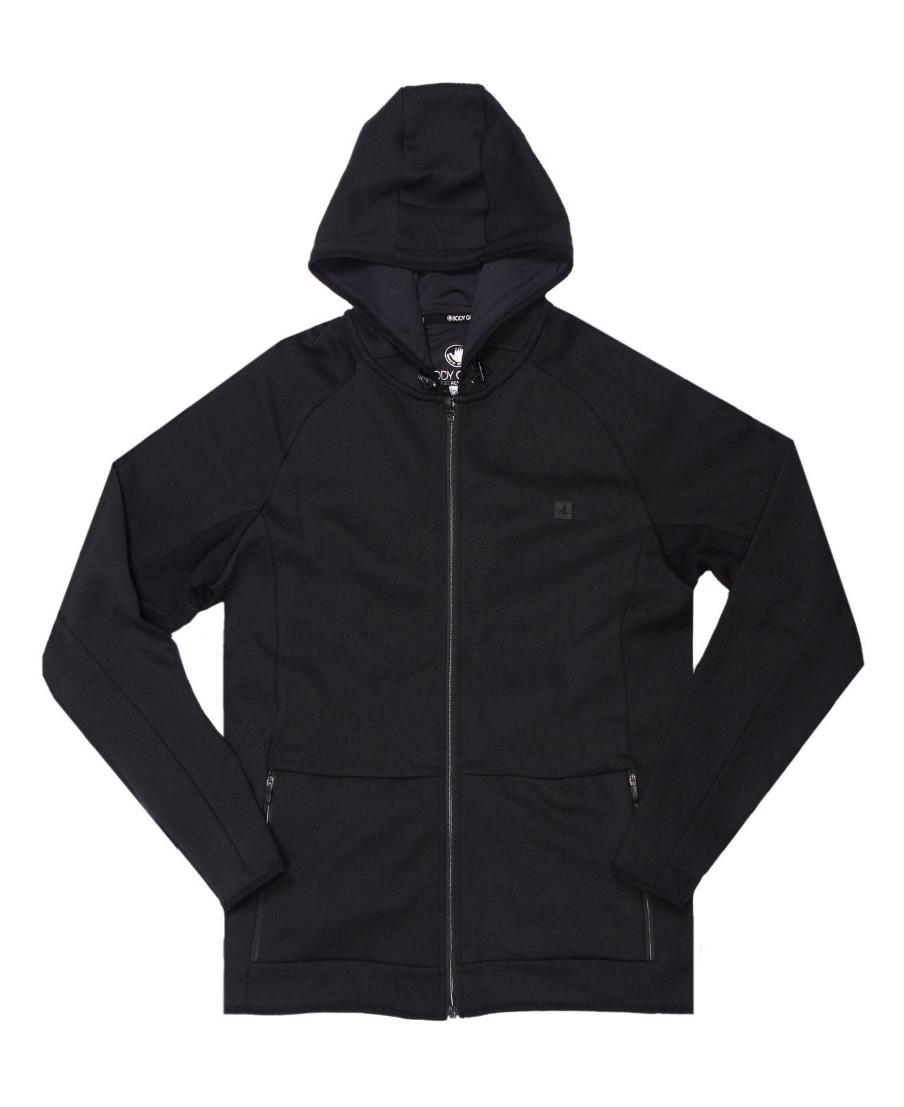 body glove men's full zip fleece hoodie